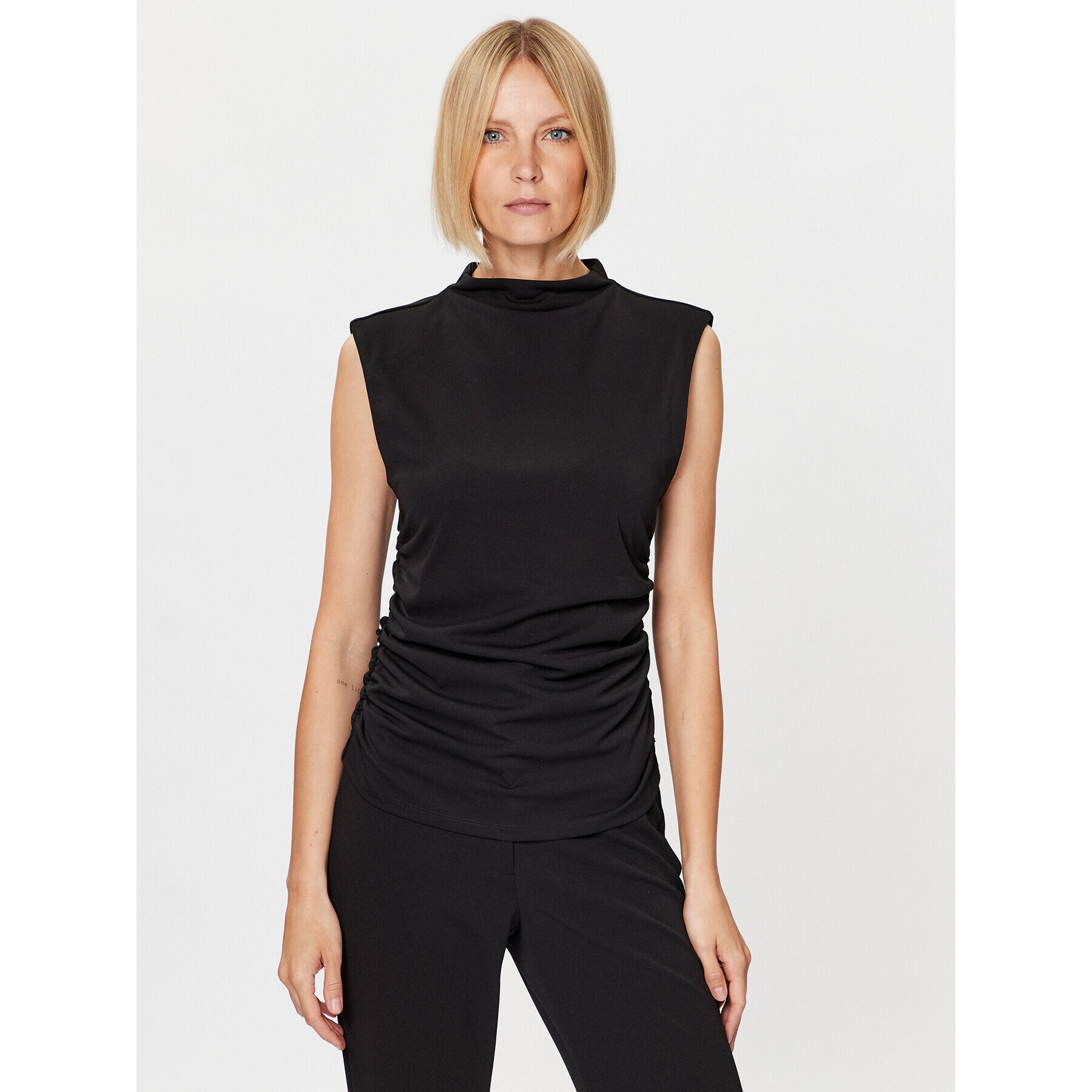 DKNY Top P3AH7QKR Čierna Regular Fit - Pepit.sk