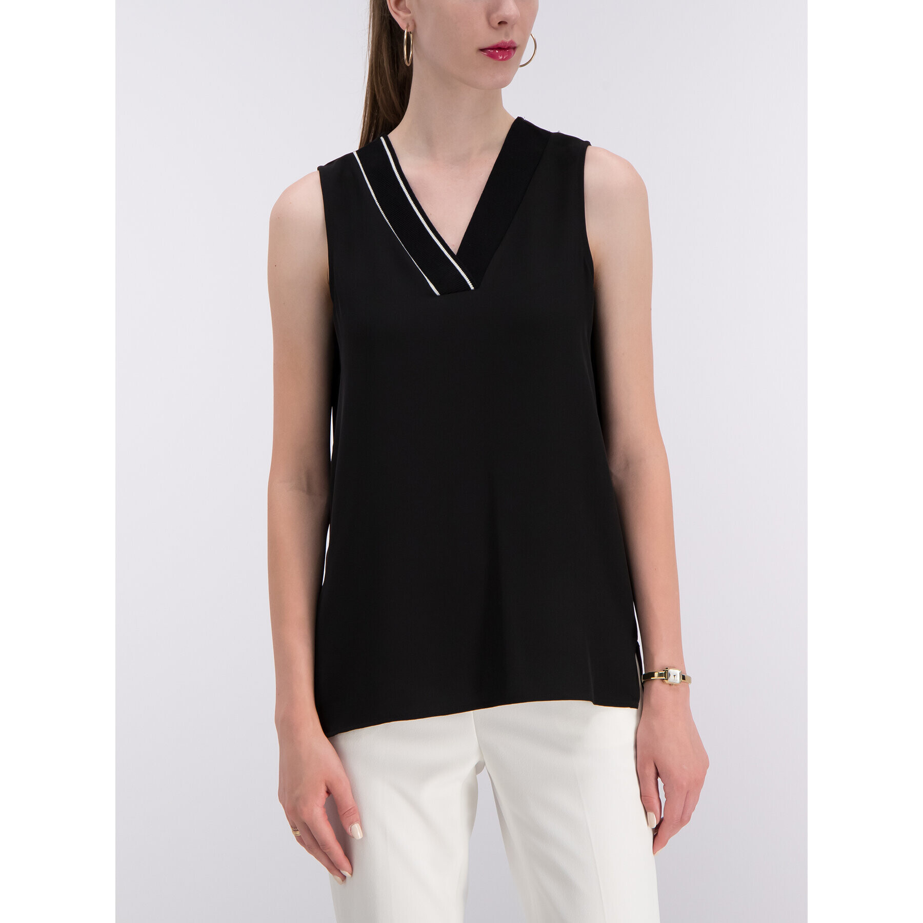 DKNY Top P9AA7AOQ Čierna Regular Fit - Pepit.sk