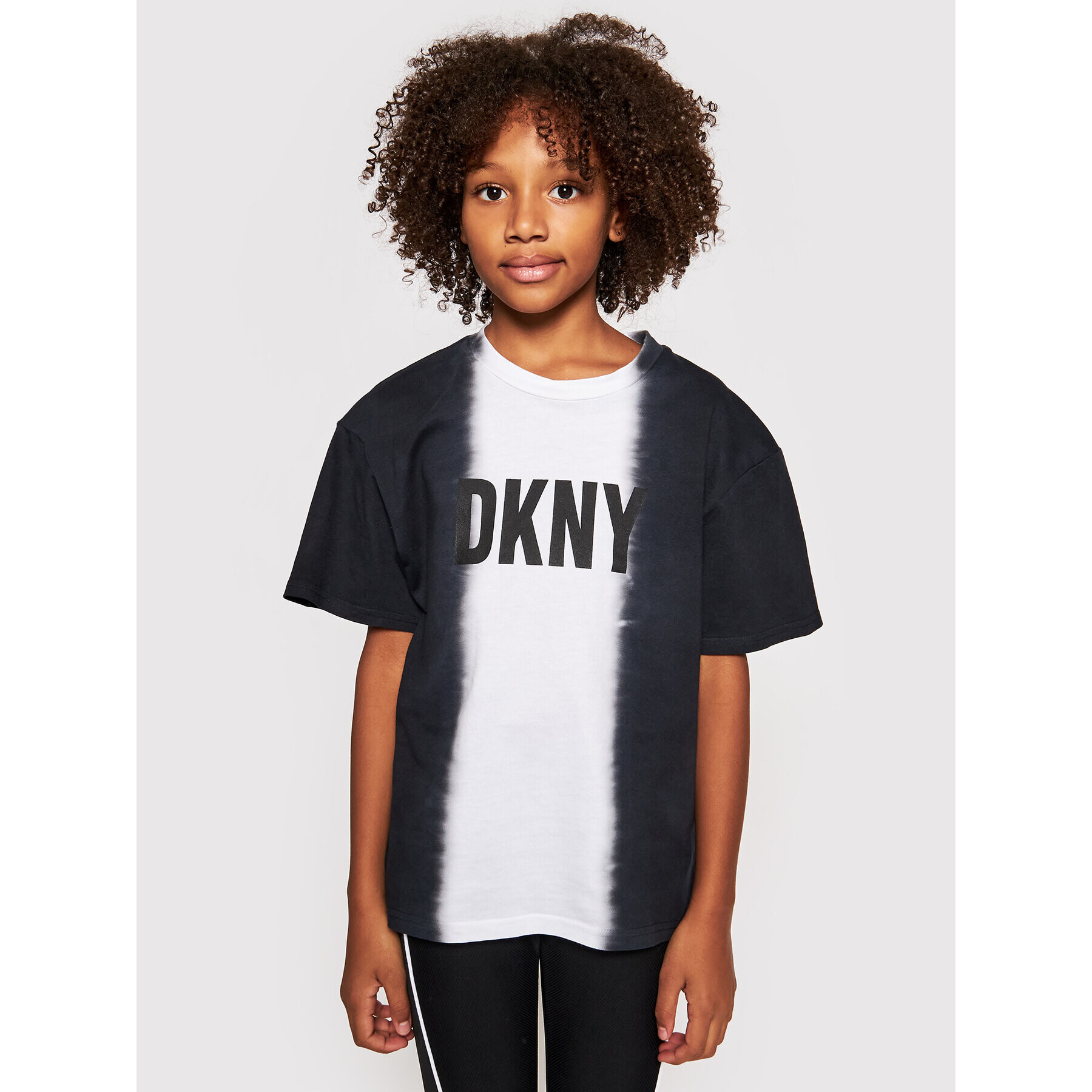 DKNY Tričko D35R31 S Čierna Regular Fit - Pepit.sk