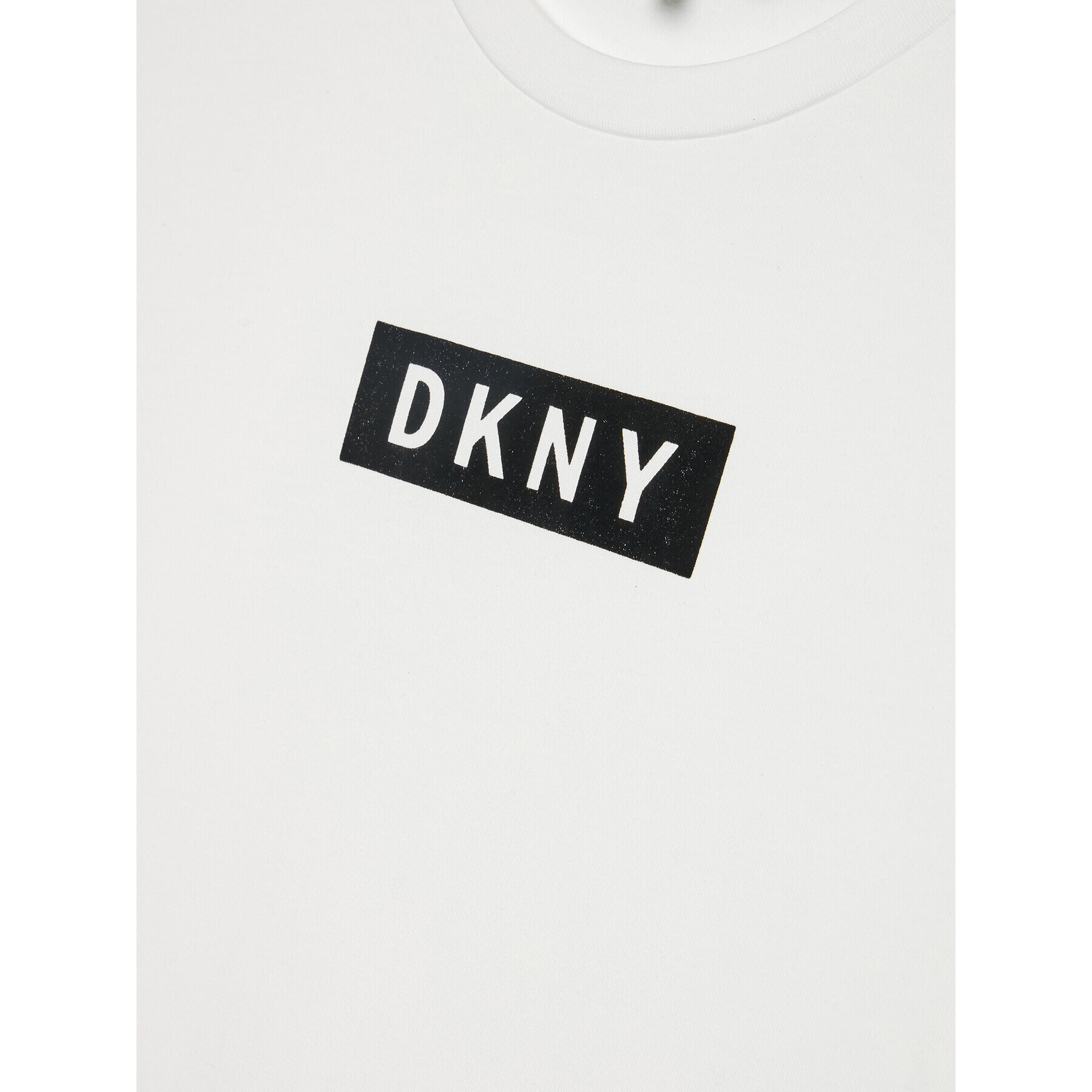 DKNY Tričko D35R93 M Biela Regular Fit - Pepit.sk