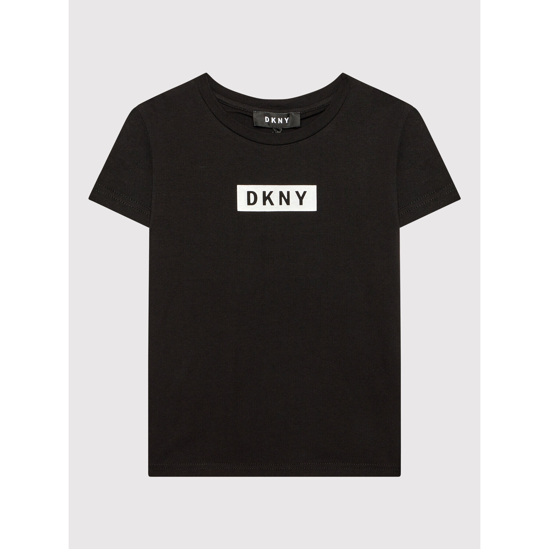 DKNY Tričko D35R93 M Čierna Regular Fit - Pepit.sk