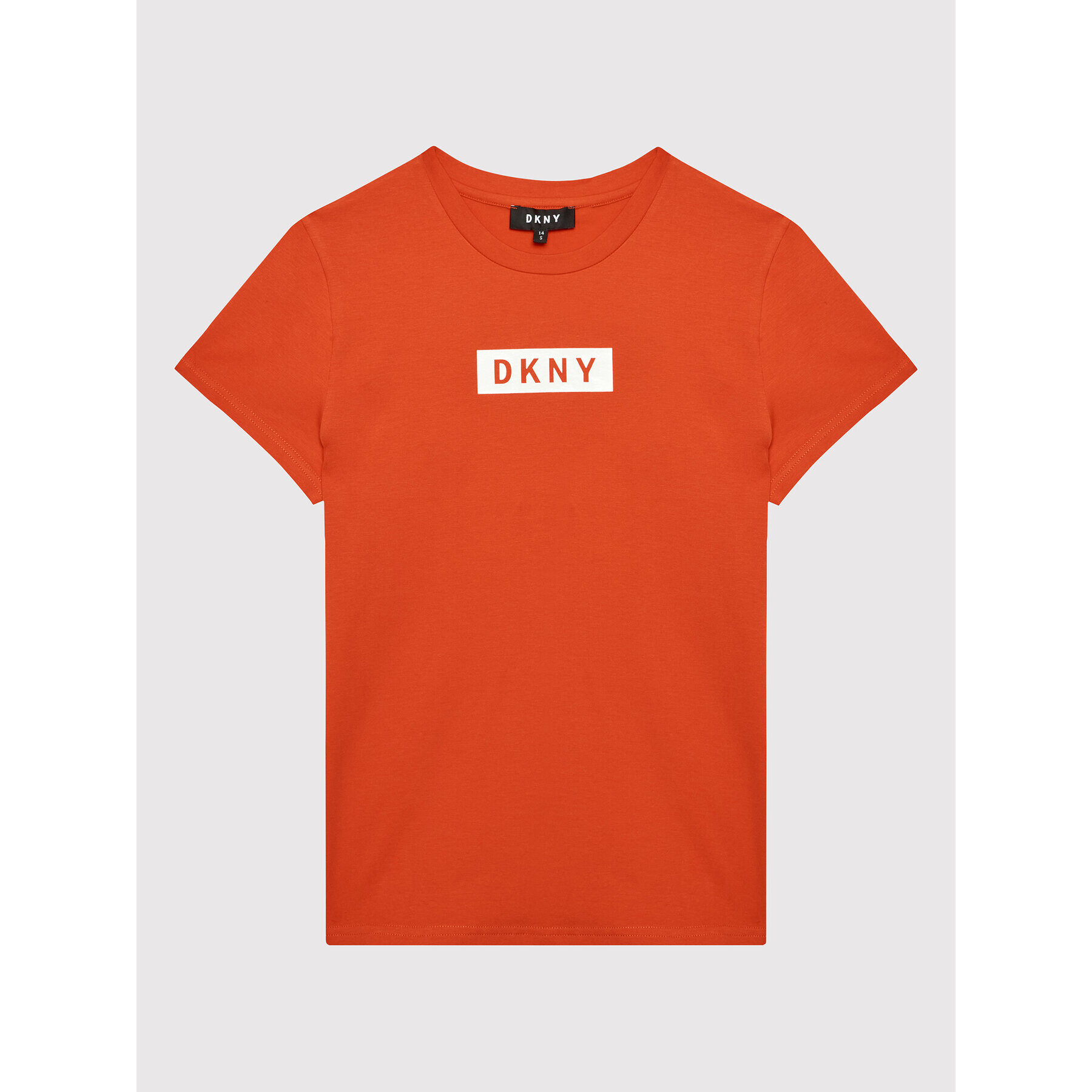 DKNY Tričko D35R93 M Oranžová Regular Fit - Pepit.sk