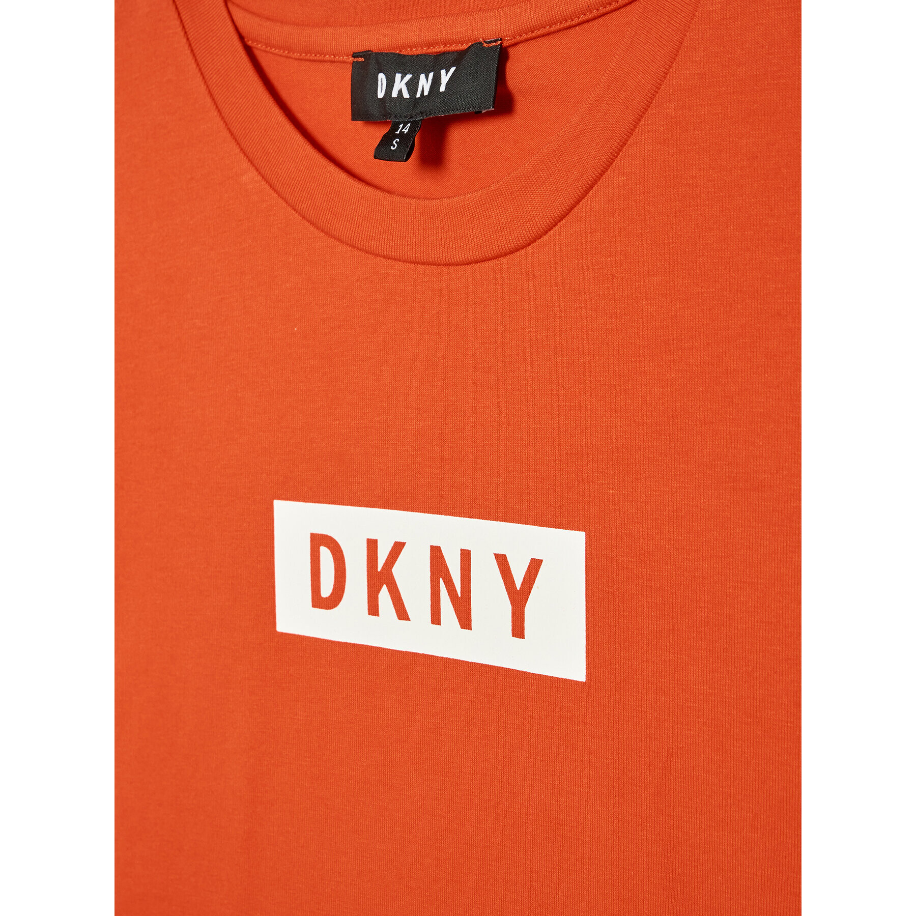 DKNY Tričko D35R93 M Oranžová Regular Fit - Pepit.sk