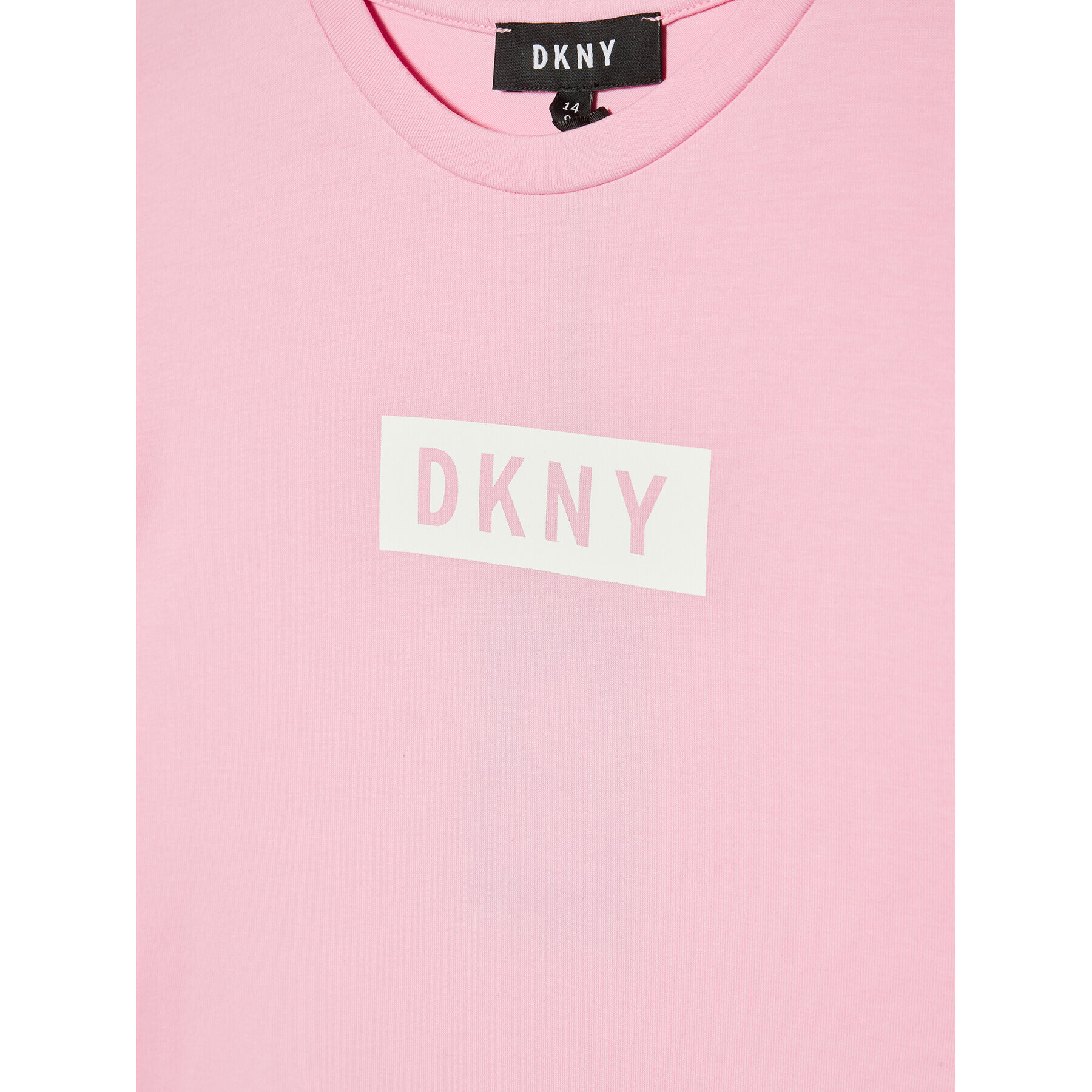 DKNY Tričko D35R93 M Ružová Regular Fit - Pepit.sk