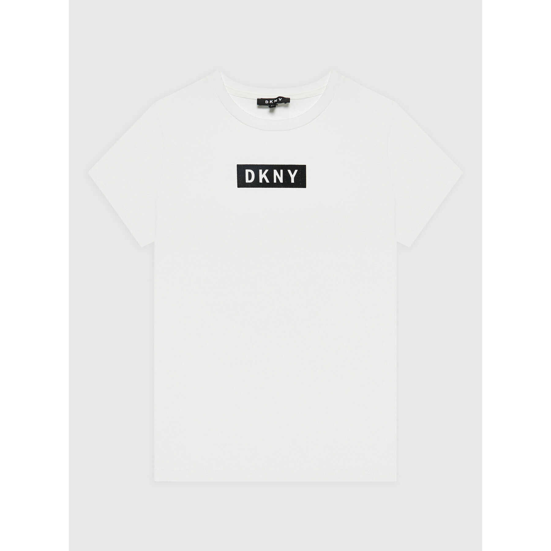 DKNY Tričko D35R93 S Biela Regular Fit - Pepit.sk