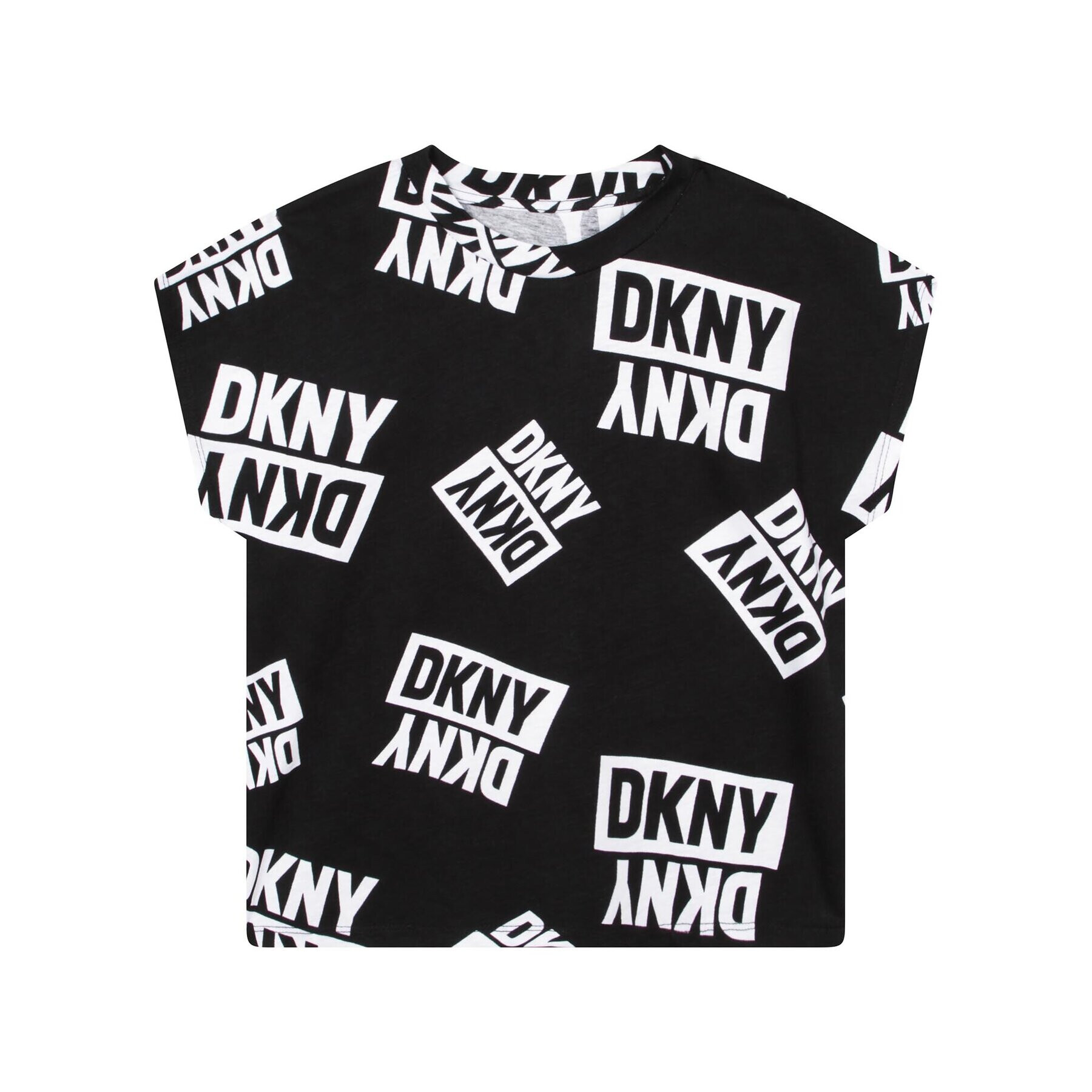 DKNY Tričko D35S27 D Čierna Regular Fit - Pepit.sk