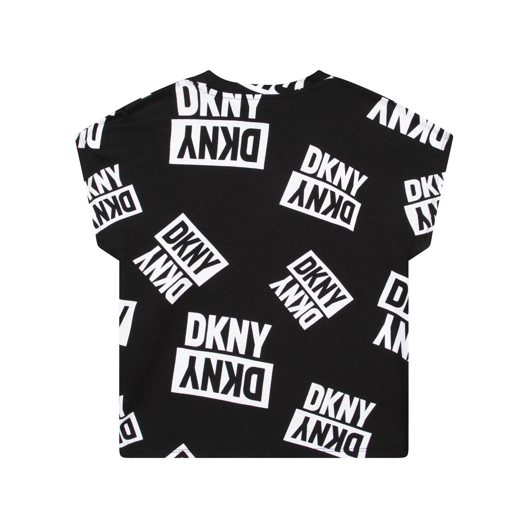 DKNY Tričko D35S27 D Čierna Regular Fit - Pepit.sk