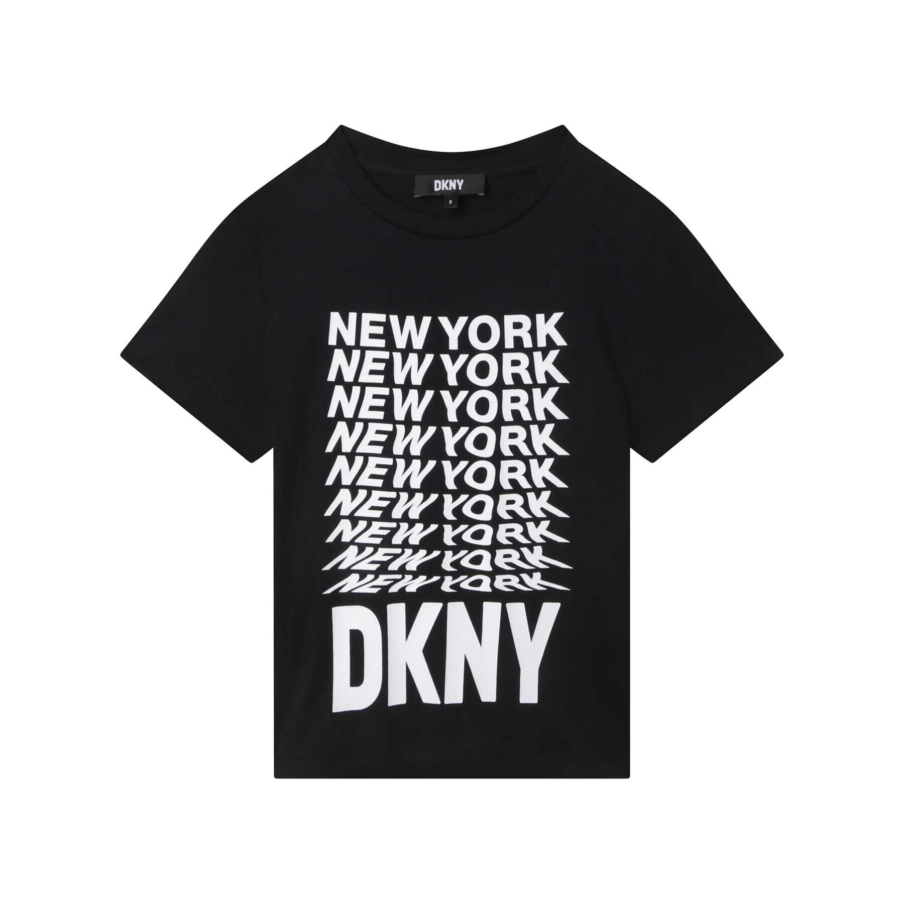 DKNY Tričko D35S76 D Čierna Regular Fit - Pepit.sk