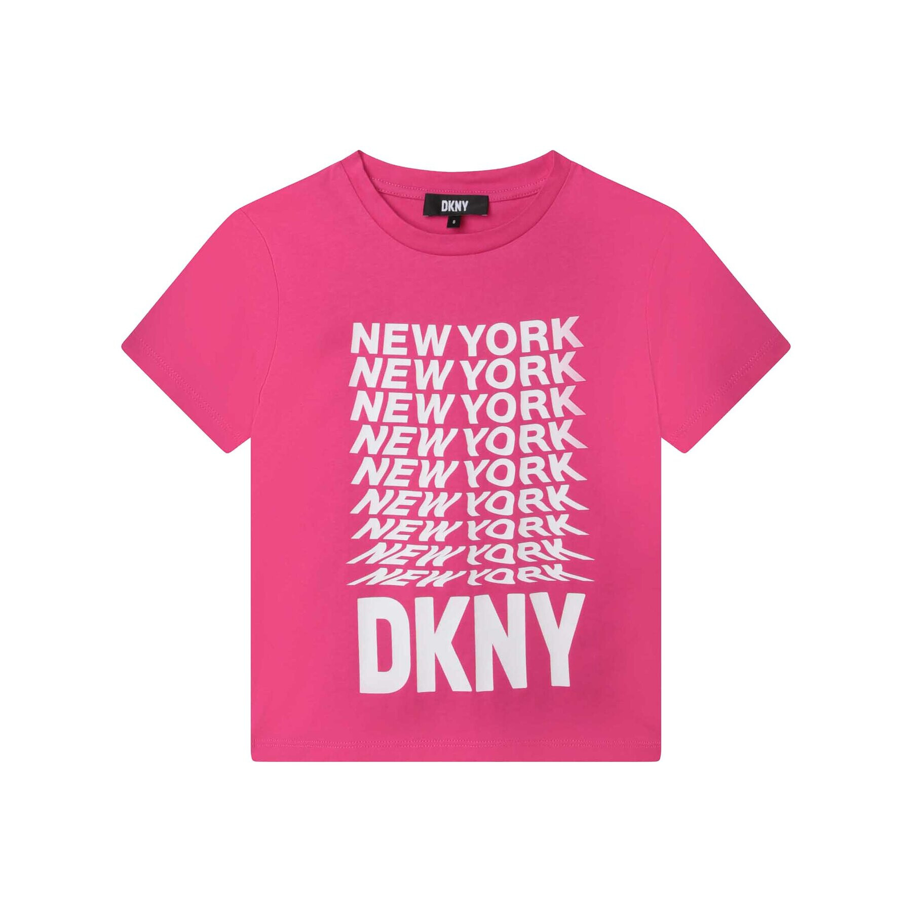 DKNY Tričko D35S76 D Ružová Regular Fit - Pepit.sk