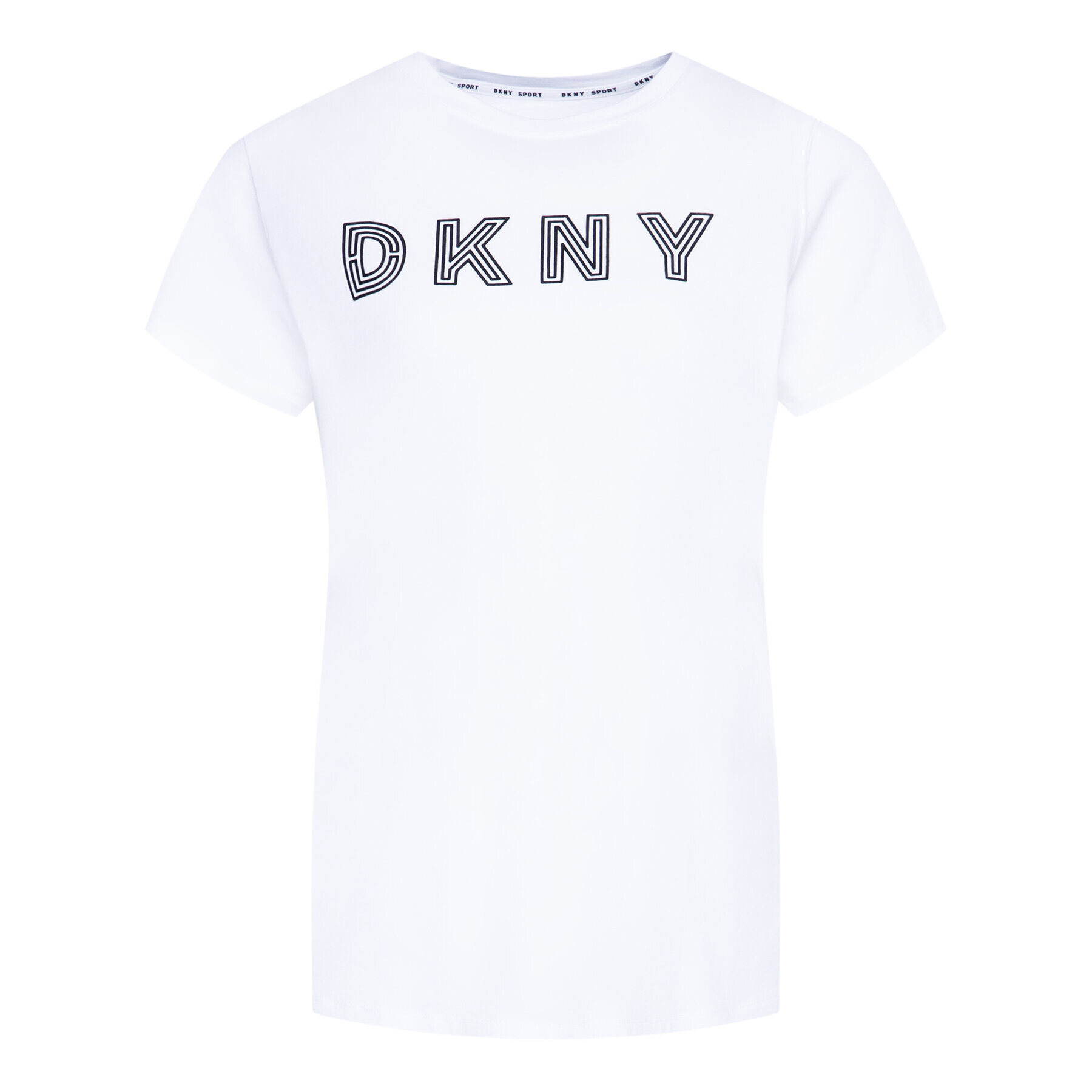 DKNY Tričko DP0T7440 Biela Regular Fit - Pepit.sk