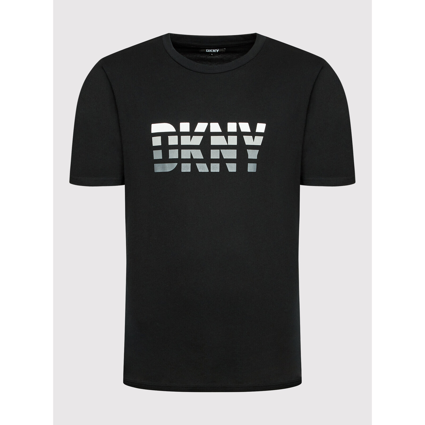 DKNY Tričko N5_6820_DKY Čierna Regular Fit - Pepit.sk