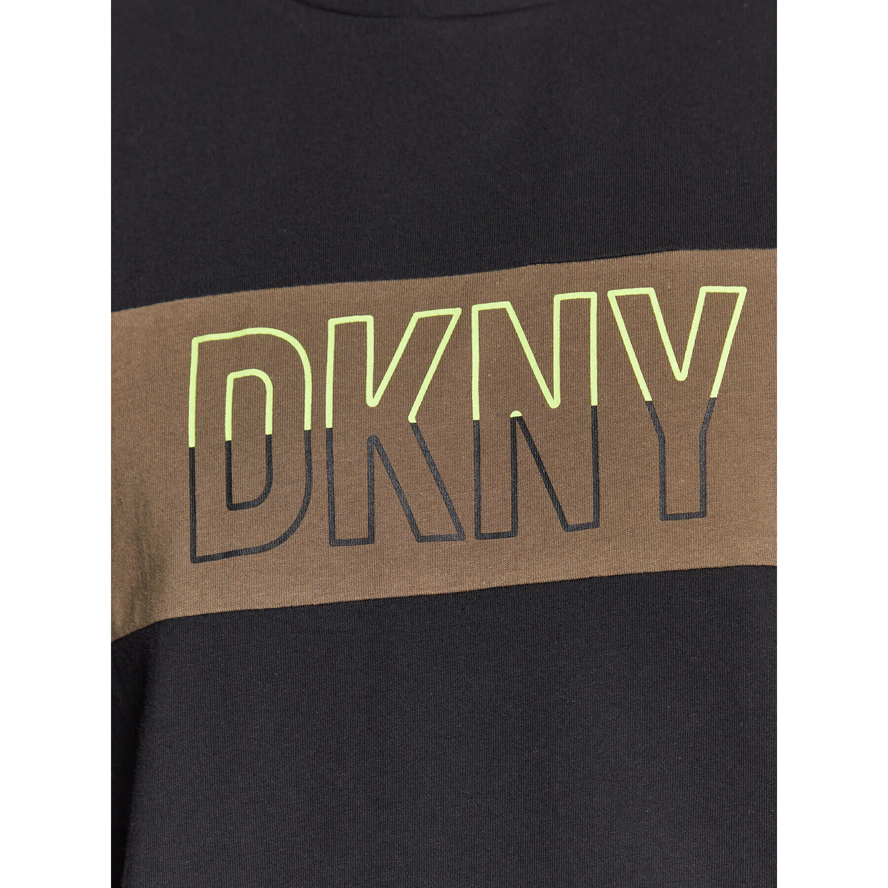 DKNY Tričko N5_6860_DKY Čierna Relaxed Fit - Pepit.sk