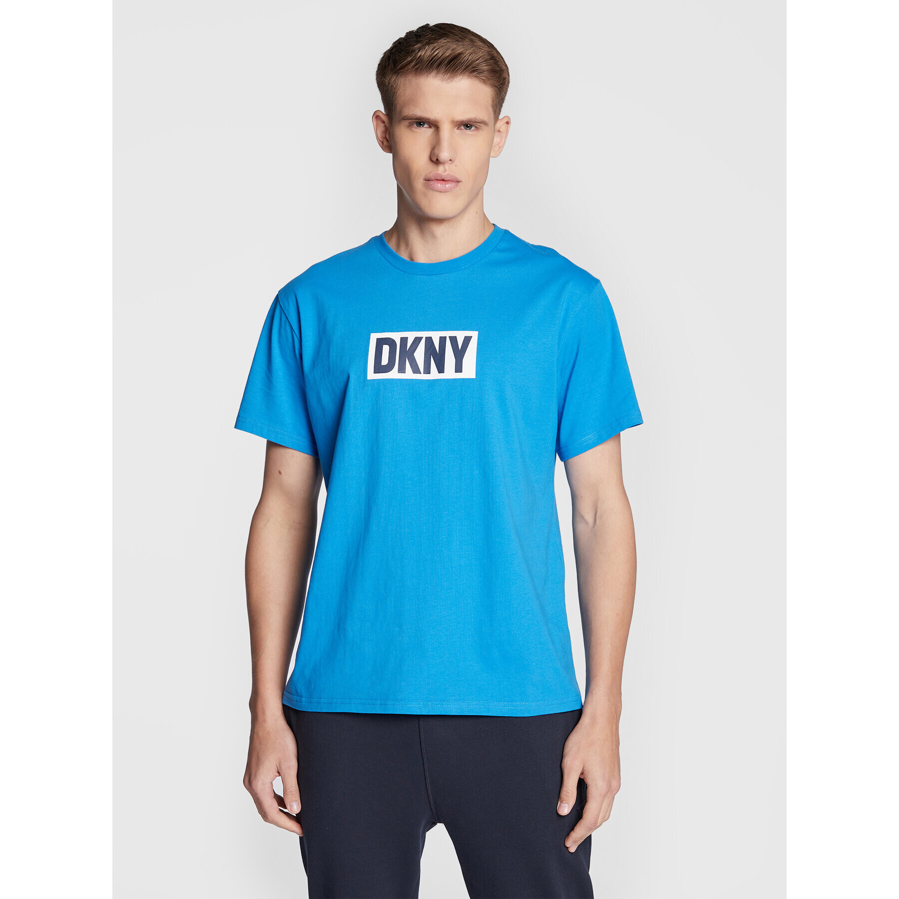 DKNY Tričko N5_6876_DKY Modrá Regular Fit - Pepit.sk