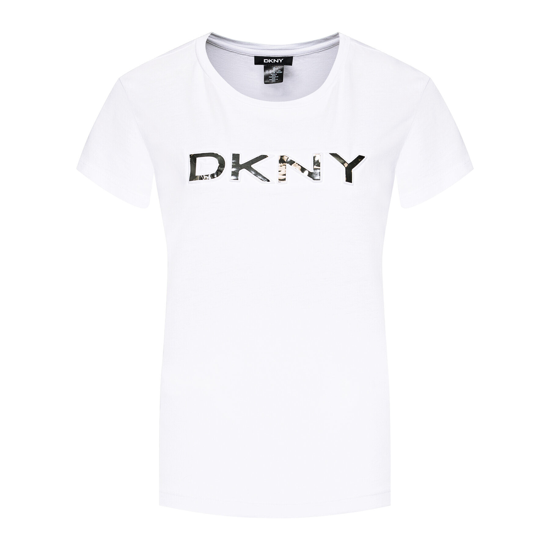 DKNY Tričko P0DH7CNA Biela Regular Fit - Pepit.sk