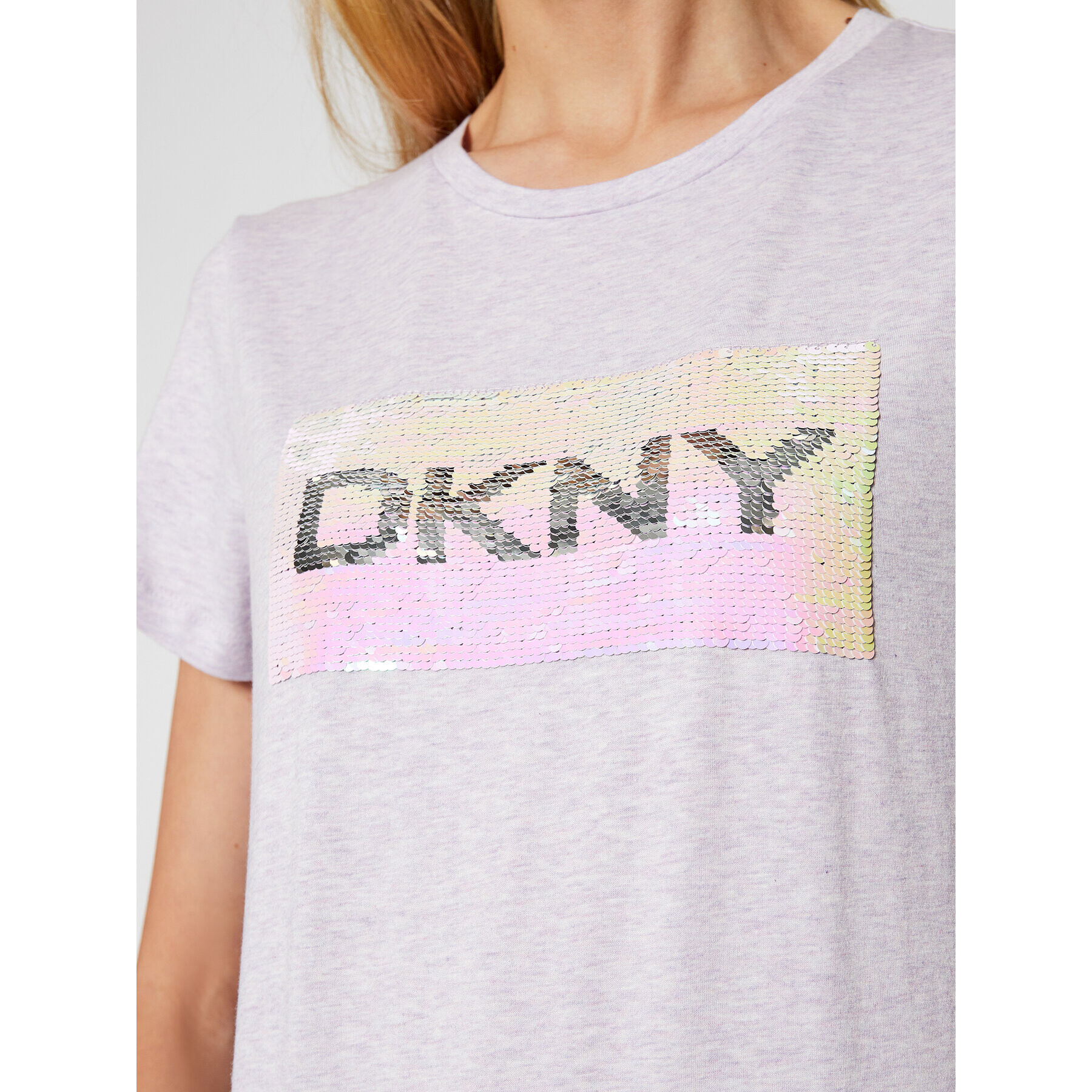 DKNY Tričko P0KWZDNA Ružová Regular Fit - Pepit.sk