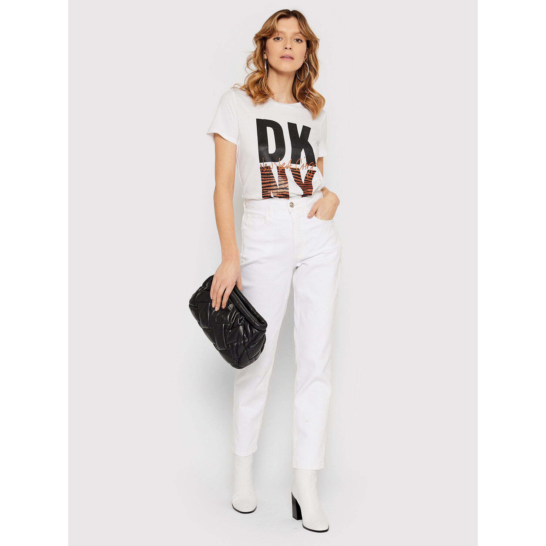 DKNY Tričko P1HPVDNA Biela Regular Fit - Pepit.sk