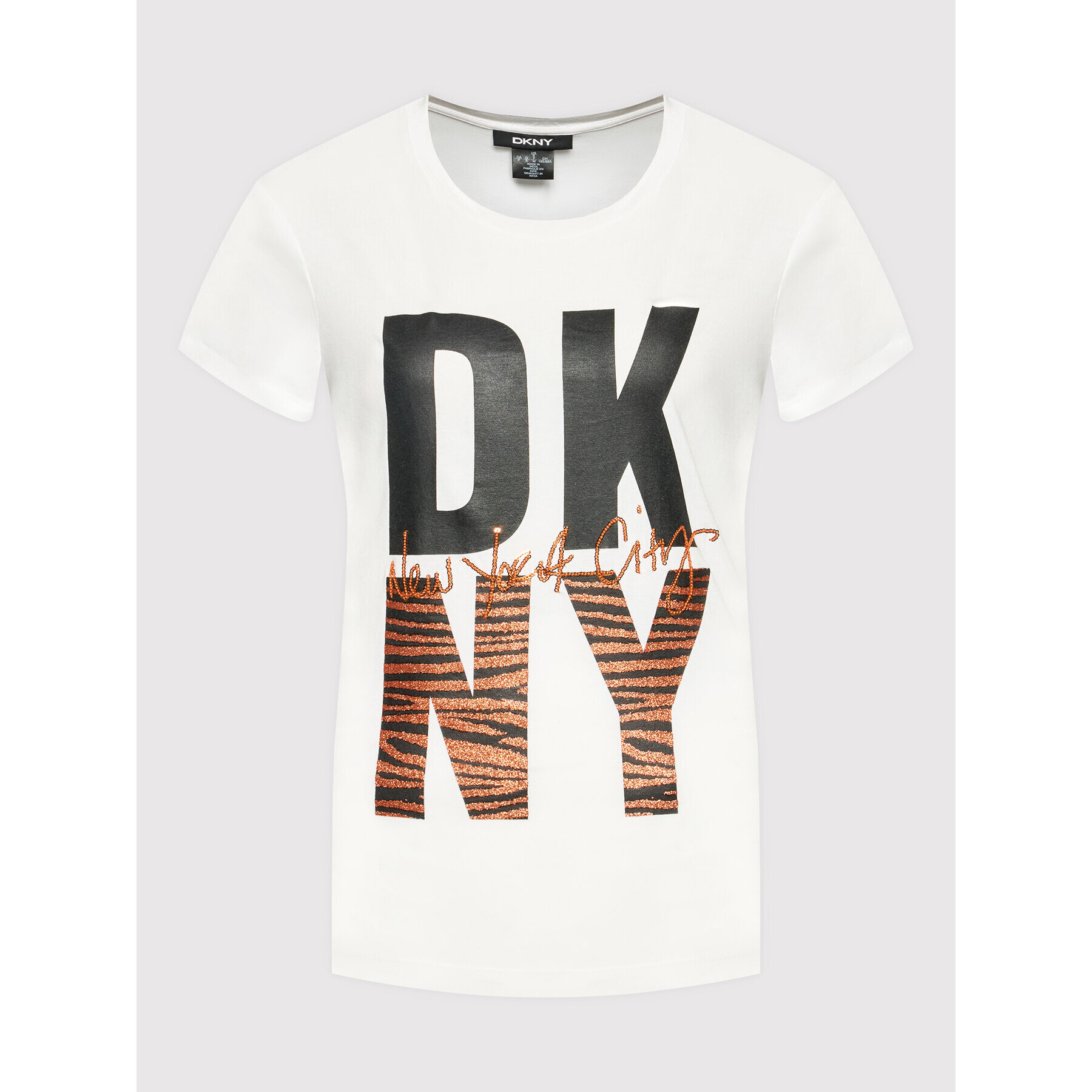 DKNY Tričko P1HPVDNA Biela Regular Fit - Pepit.sk