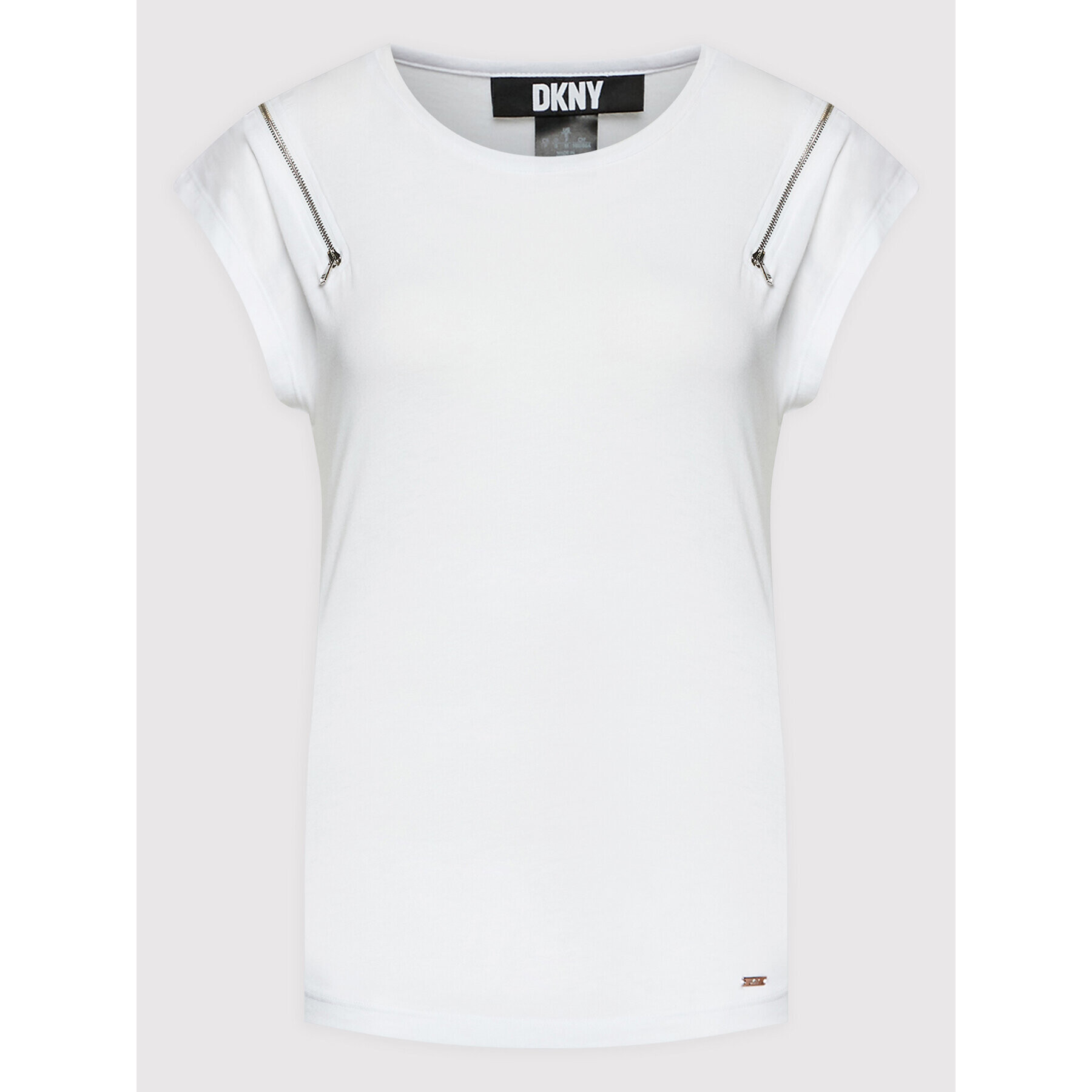 DKNY Tričko P22H1GRW Biela Relaxed Fit - Pepit.sk