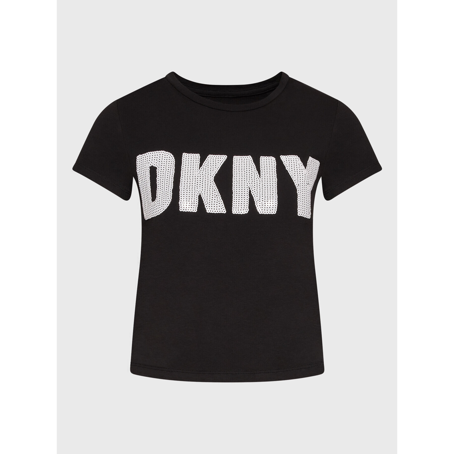 DKNY Tričko P2FKHGWG Čierna Regular Fit - Pepit.sk