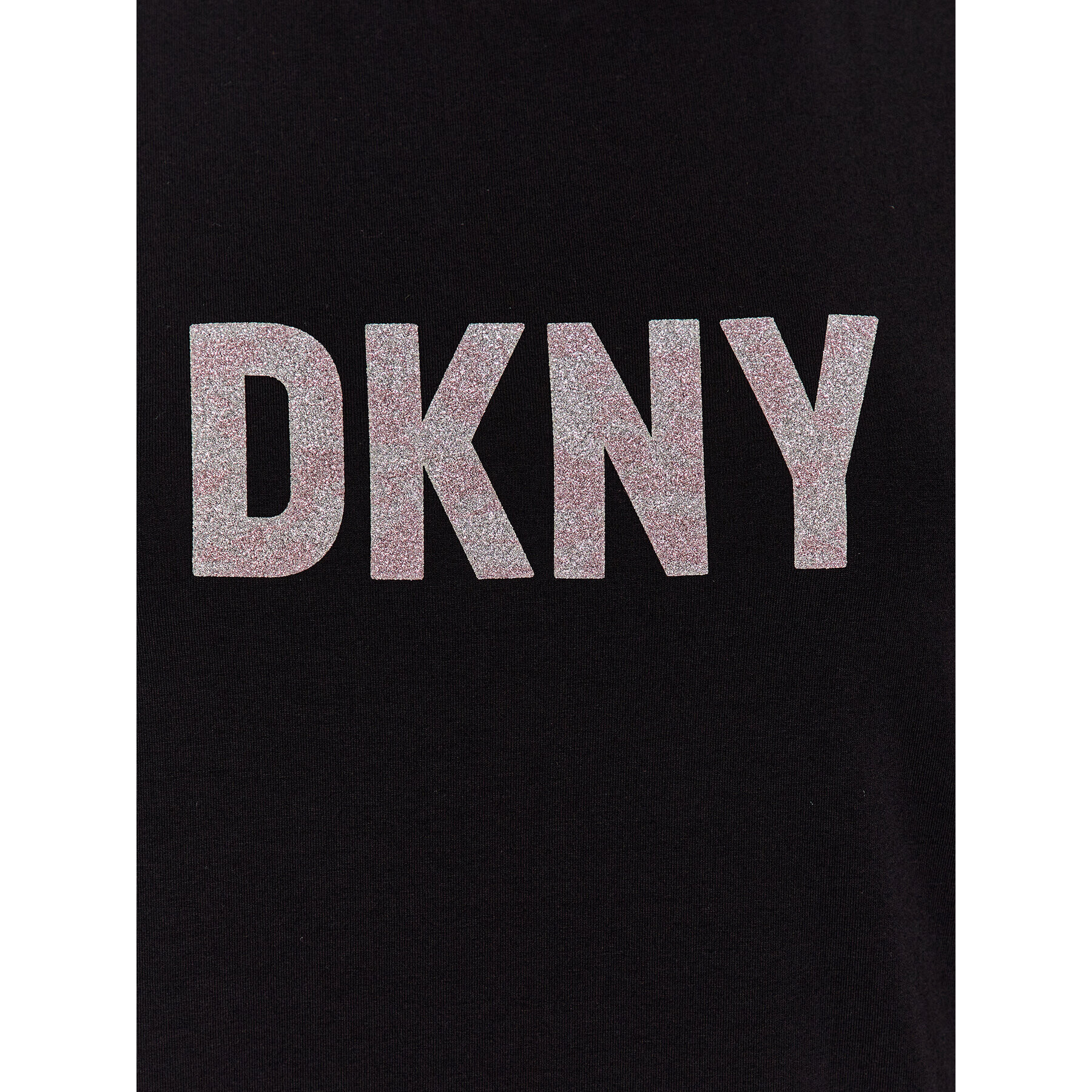 DKNY Tričko P9BH9AHQ Čierna Regular Fit - Pepit.sk