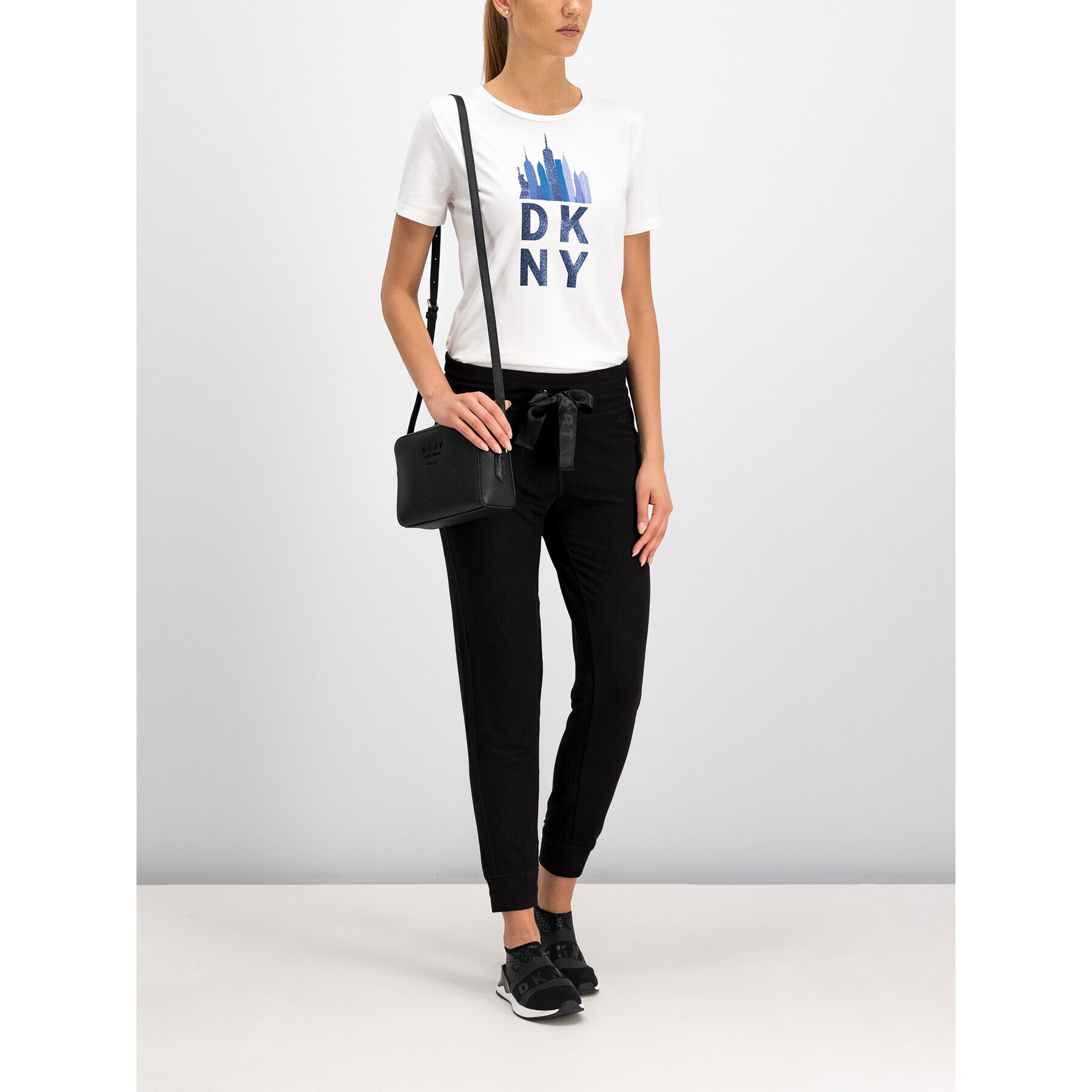 DKNY Tričko P9CHOAHK Biela Oversize - Pepit.sk