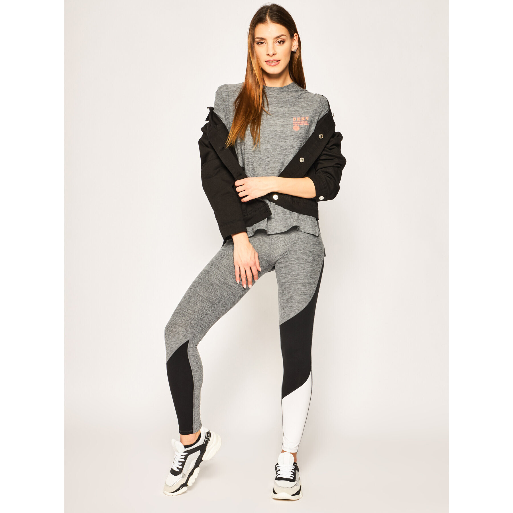 DKNY Tričko YI2422401 Sivá Regular Fit - Pepit.sk