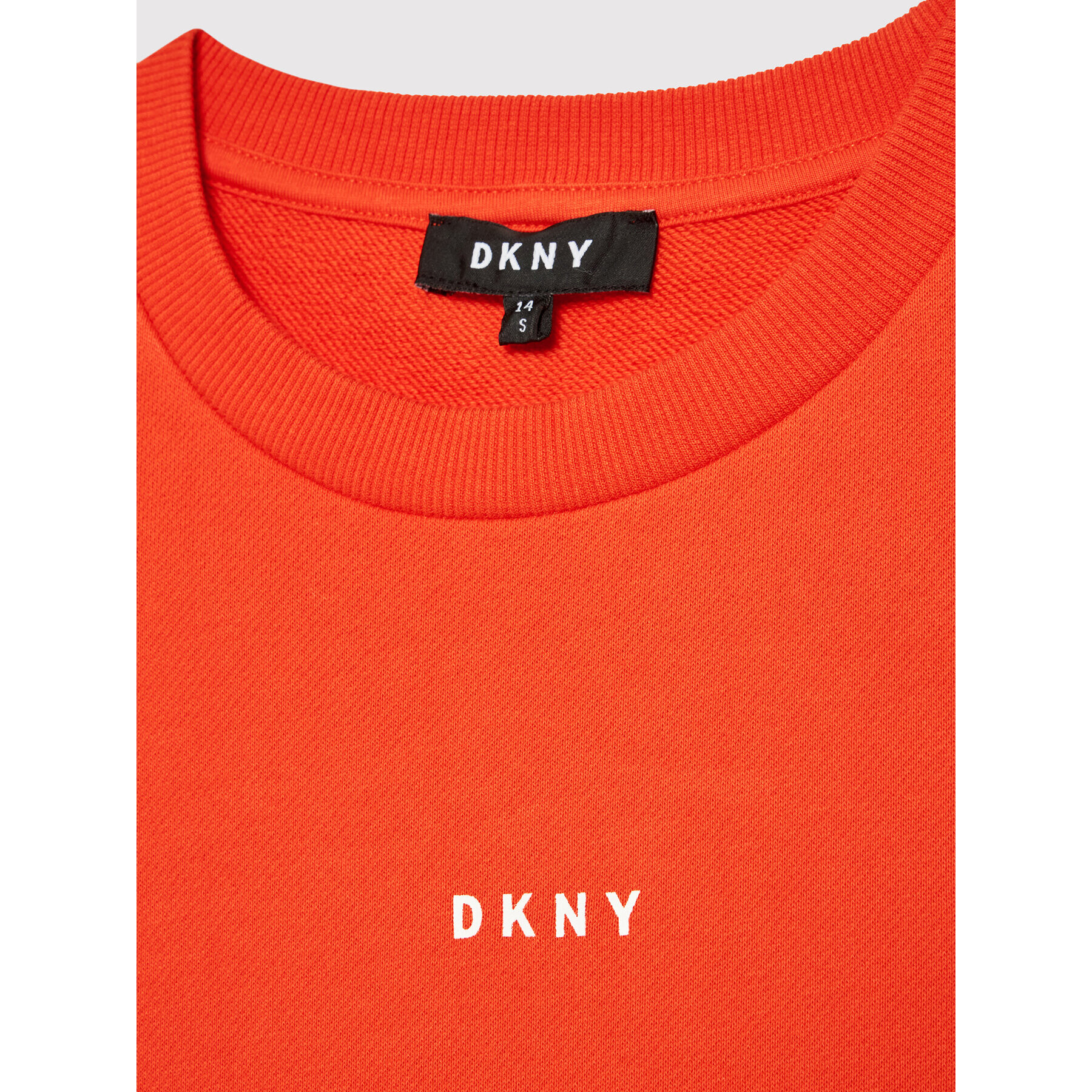 DKNY Úpletové šaty D32820 M Oranžová Regular Fit - Pepit.sk