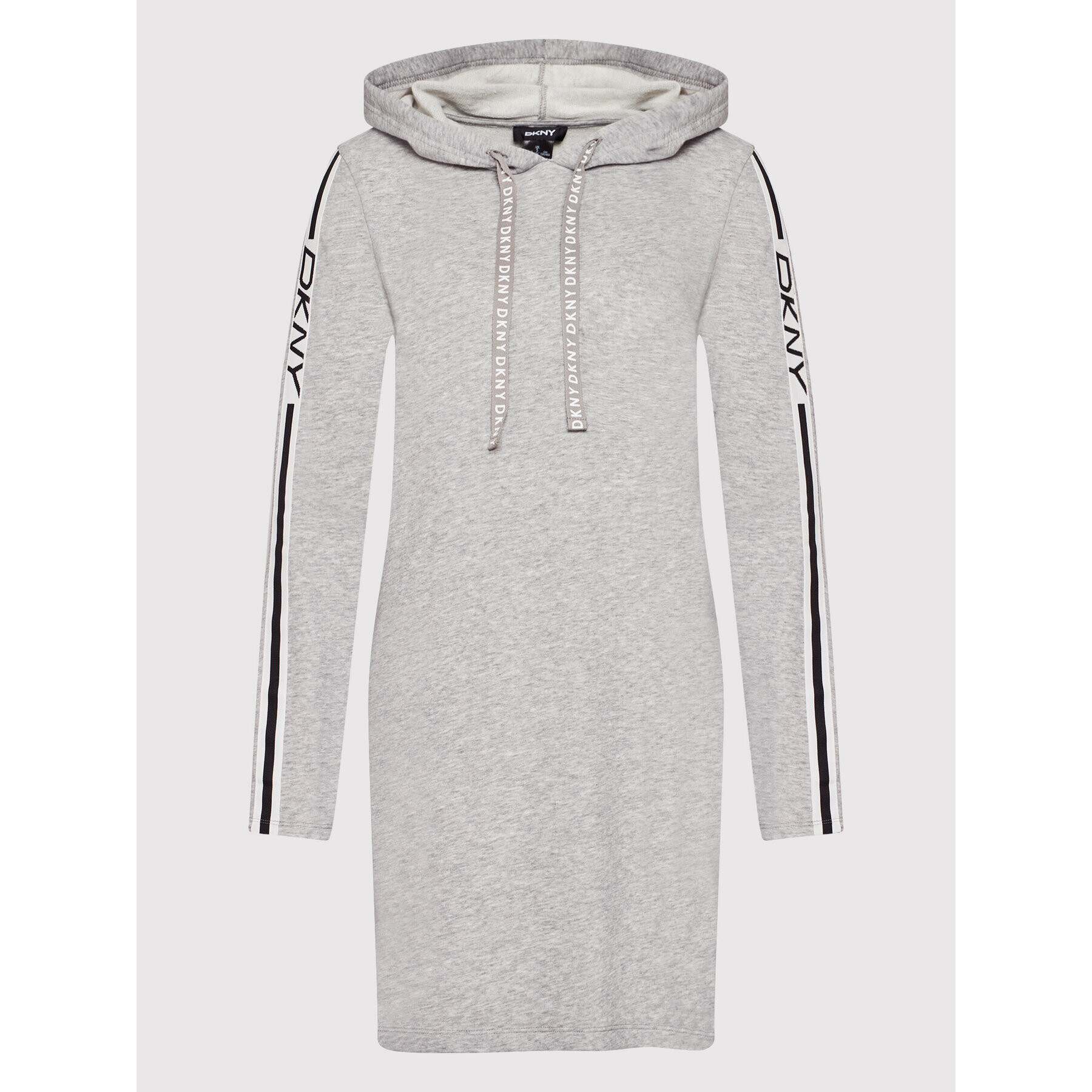 DKNY Úpletové šaty DD1G3218 Sivá Regular Fit - Pepit.sk