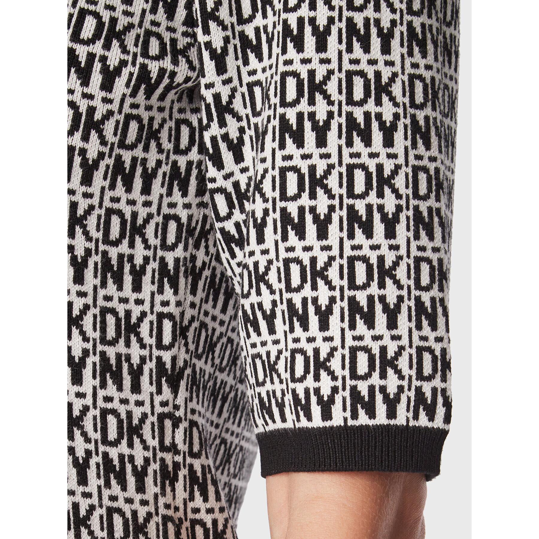 DKNY Úpletové šaty DD2GR254 Biela Regular Fit - Pepit.sk