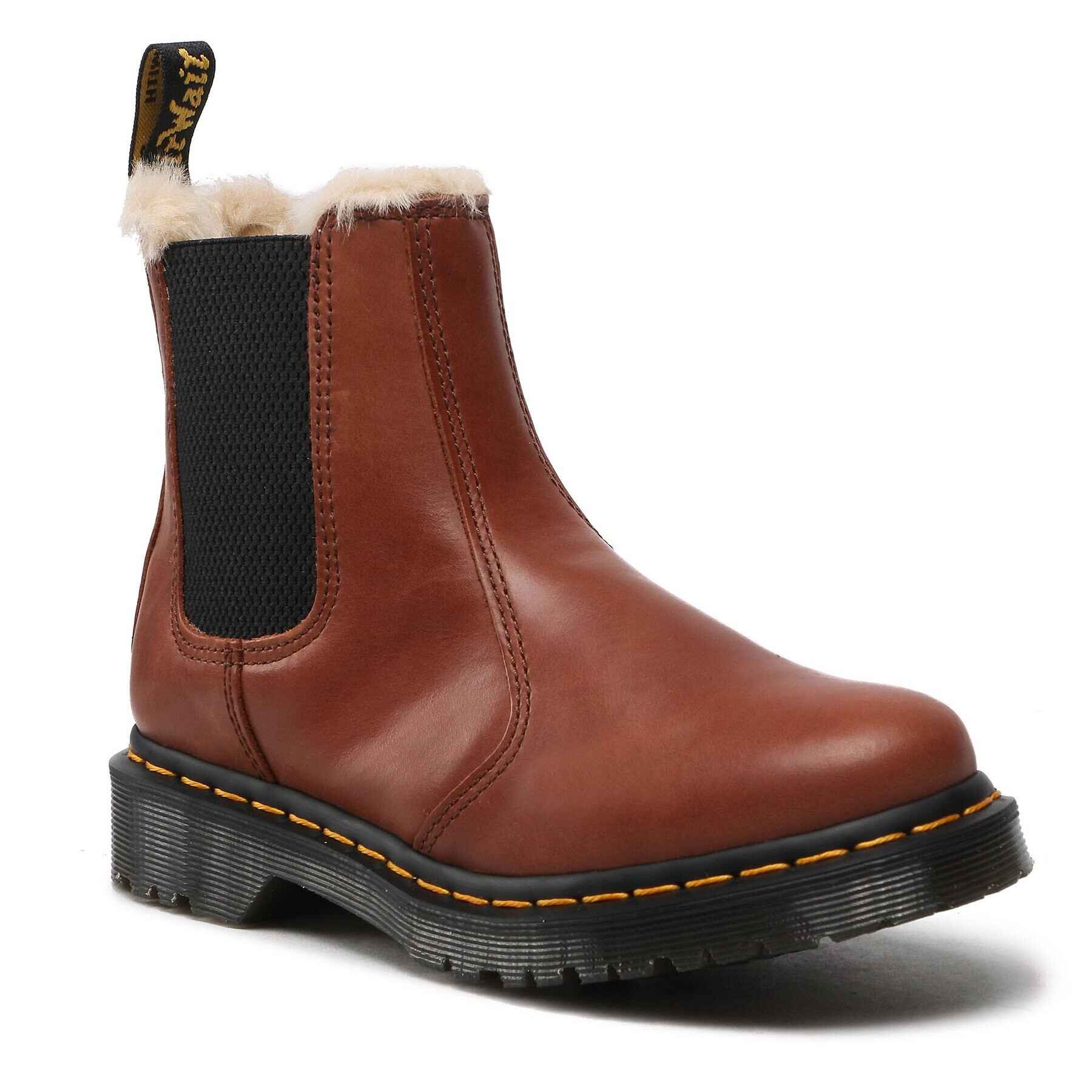 Dr. Martens Členková obuv s elastickým prvkom 2976 Leonore 27784225 Hnedá - Pepit.sk