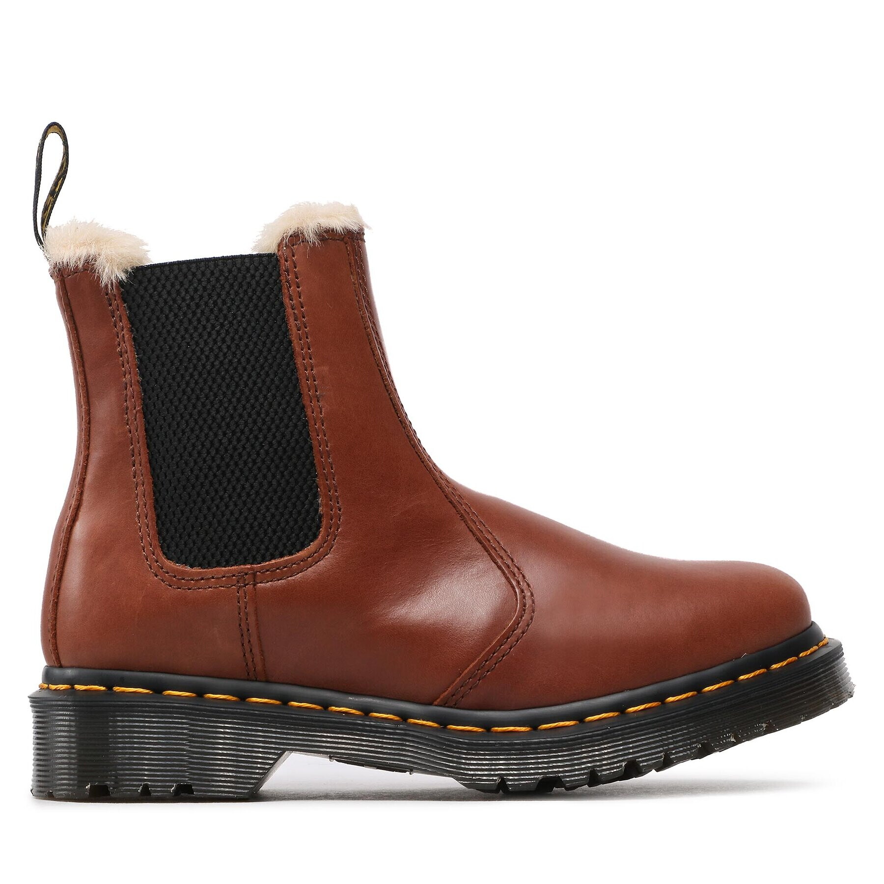 Dr. Martens Členková obuv s elastickým prvkom 2976 Leonore 27784225 Hnedá - Pepit.sk