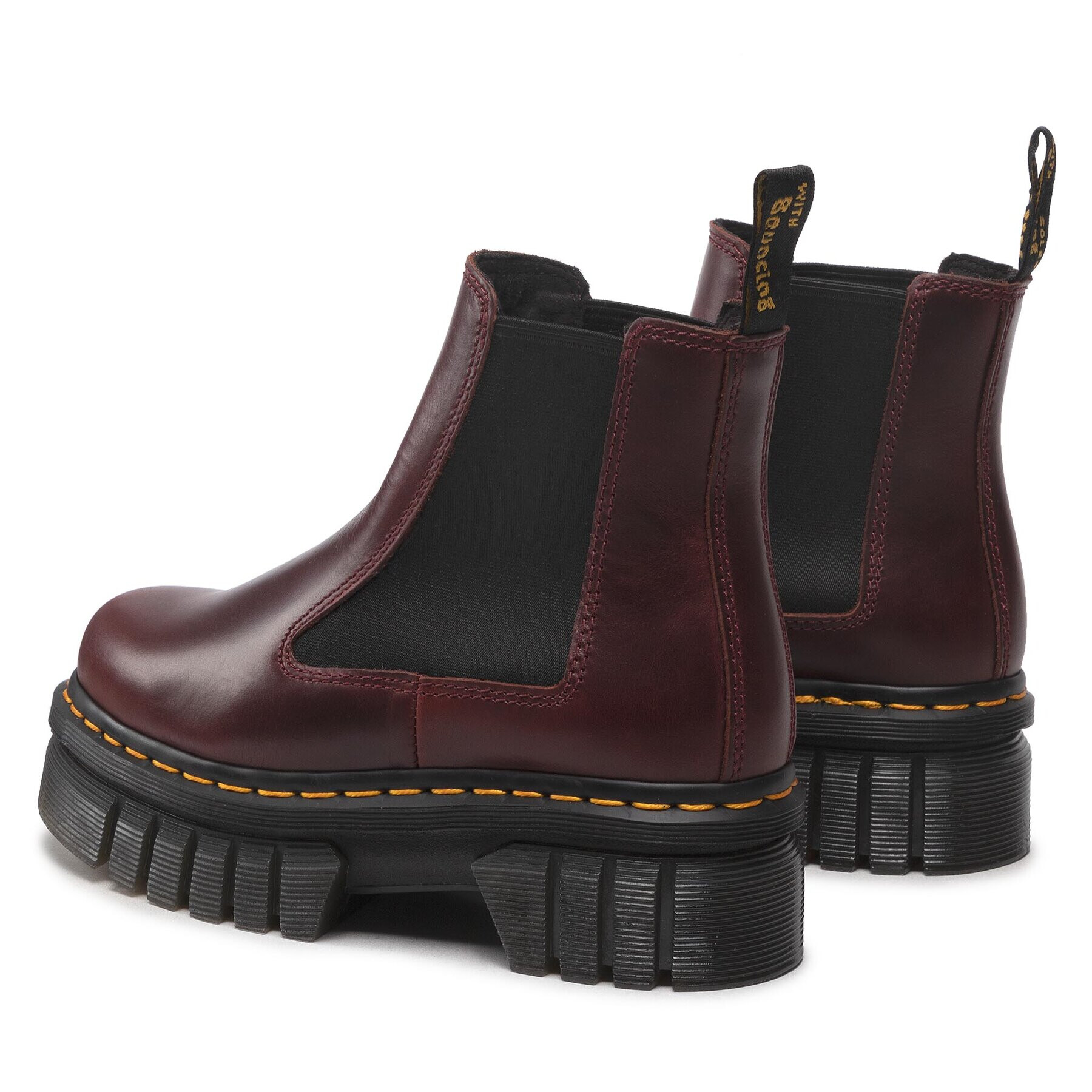 Dr. Martens Členková obuv s elastickým prvkom Audrick Chelsea 27820211 Bordová - Pepit.sk