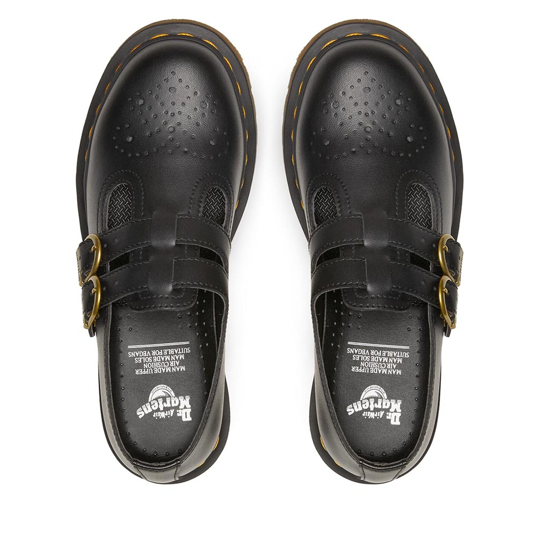 Dr. Martens Glady Mary Jane Vegan Čierna - Pepit.sk