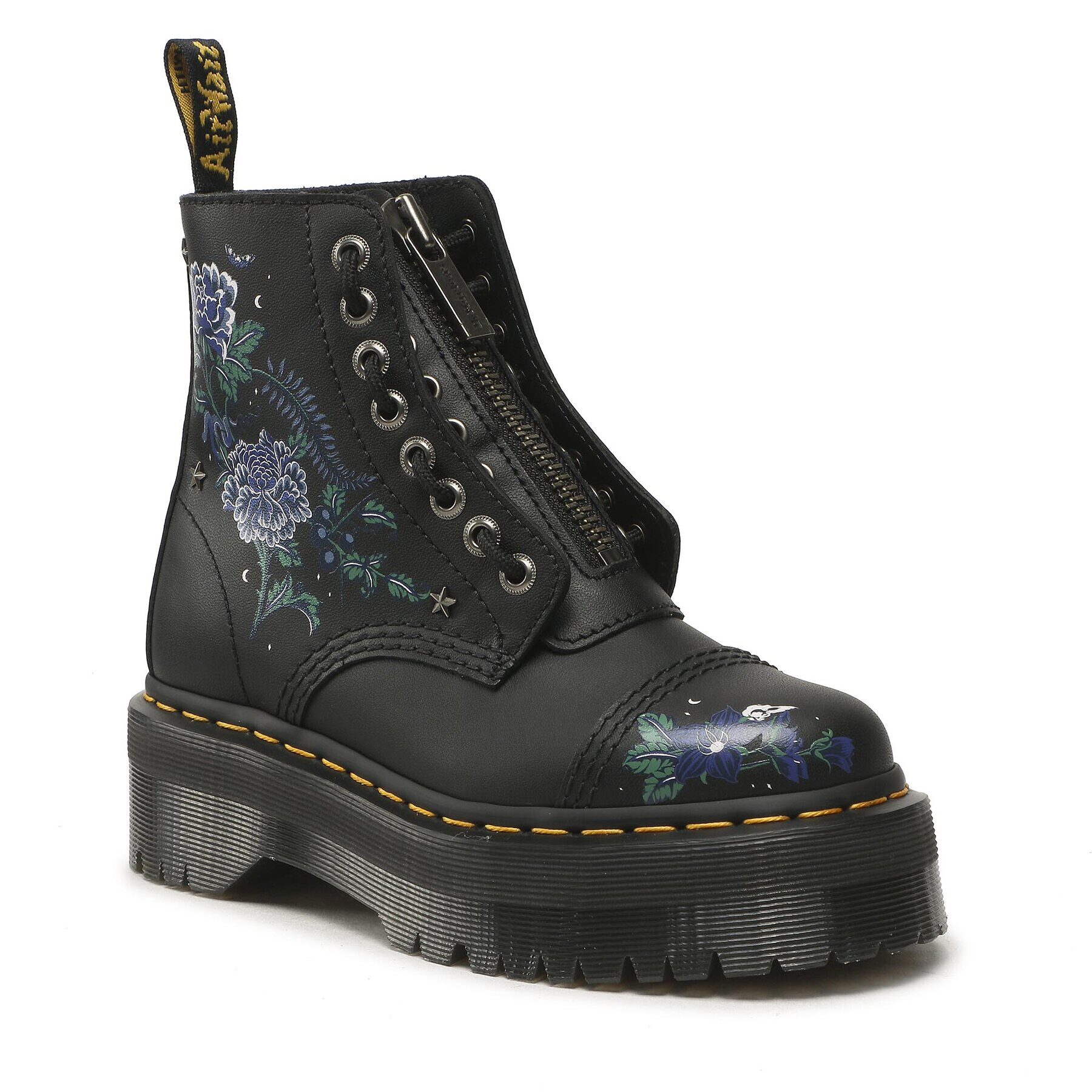 Dr. Martens Glady Sinclair Floral 27734001 Čierna - Pepit.sk