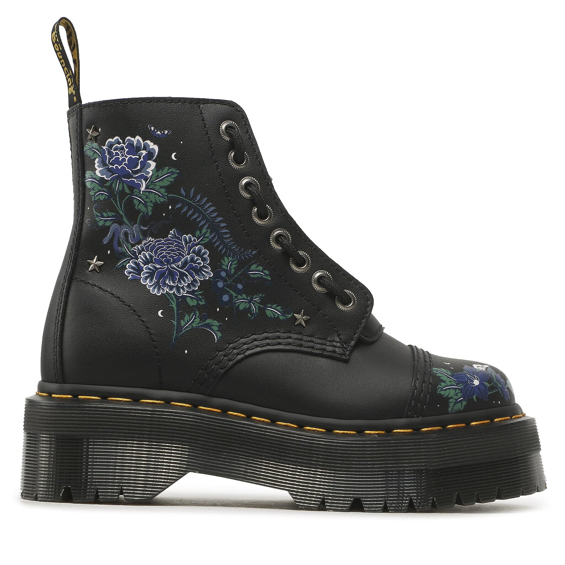 Dr. Martens Glady Sinclair Floral 27734001 Čierna - Pepit.sk