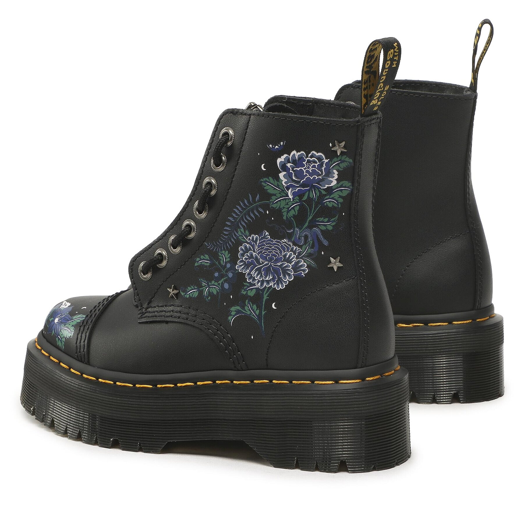 Dr. Martens Glady Sinclair Floral 27734001 Čierna - Pepit.sk