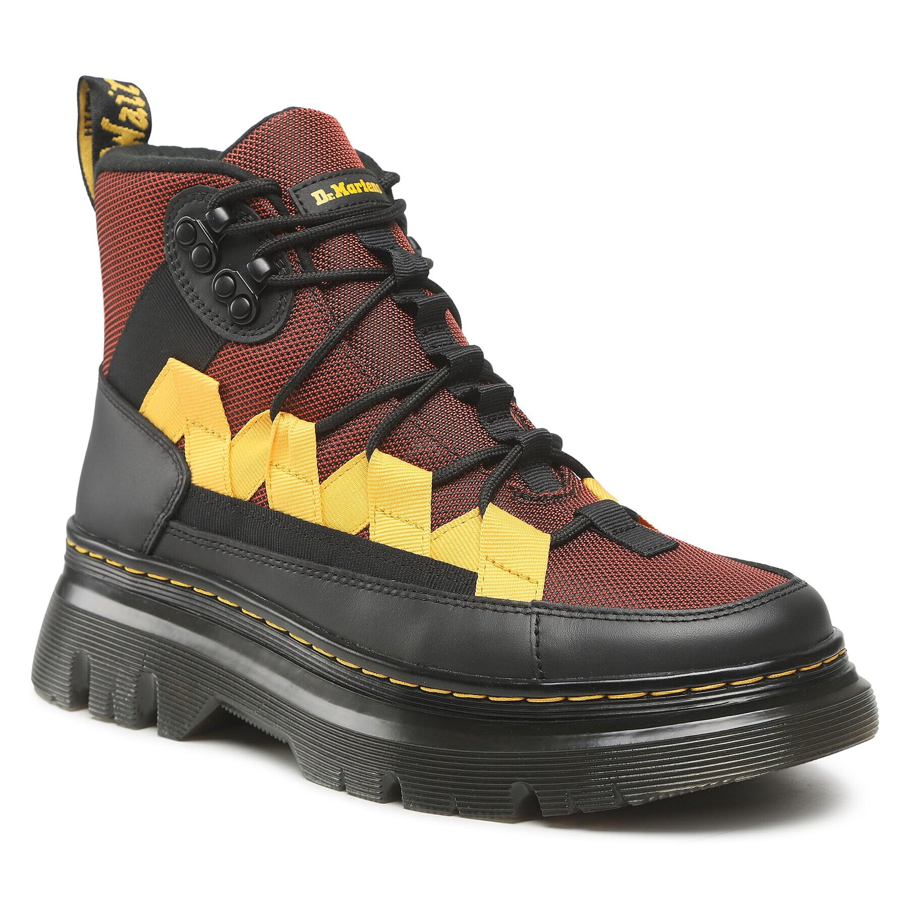 Dr. Martens Outdoorová obuv Boury 27864001 Červená - Pepit.sk