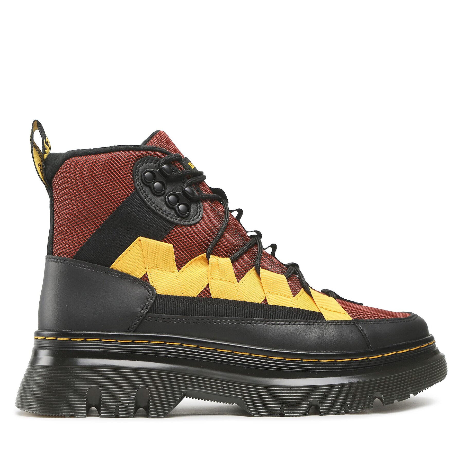 Dr. Martens Outdoorová obuv Boury 27864001 Červená - Pepit.sk