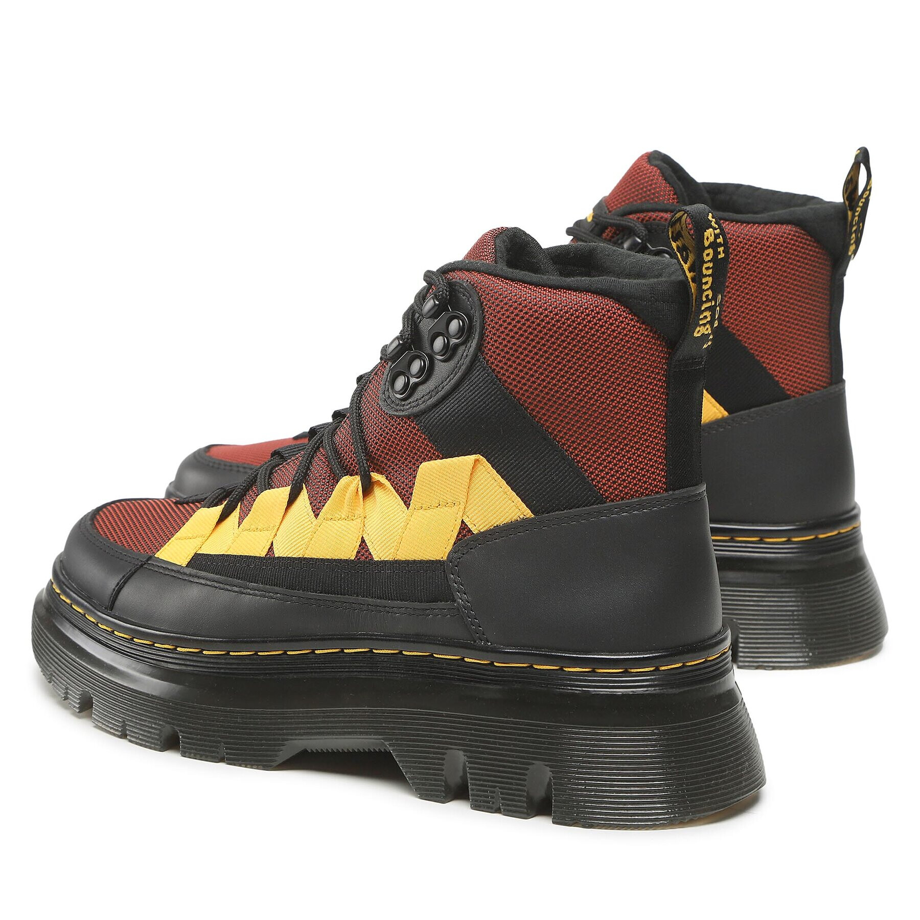 Dr. Martens Outdoorová obuv Boury 27864001 Červená - Pepit.sk