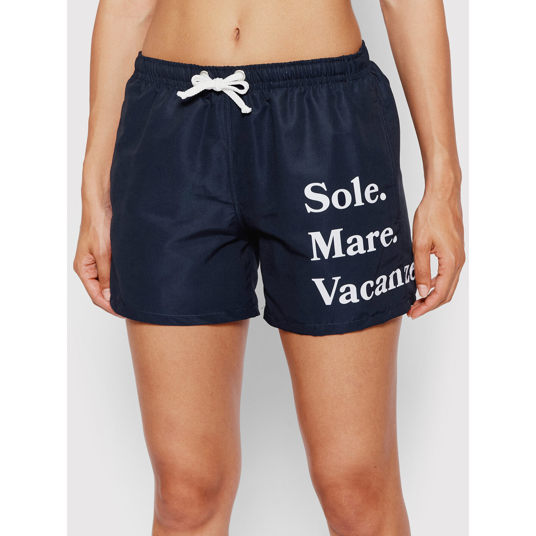 Drivemebikini Plavecké šortky Sole Mare Vacanze 2022-DRV-067_NV Tmavomodrá Regular Fit - Pepit.sk