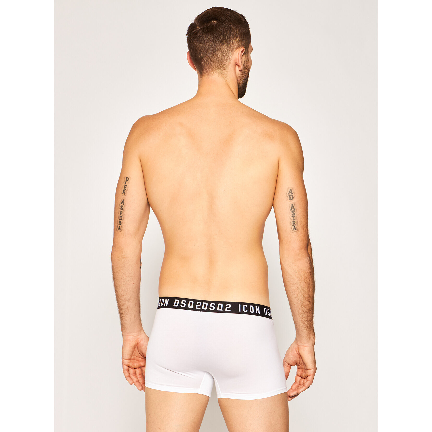 Dsquared2 Underwear Boxerky Trunk D9LC62960 Biela - Pepit.sk