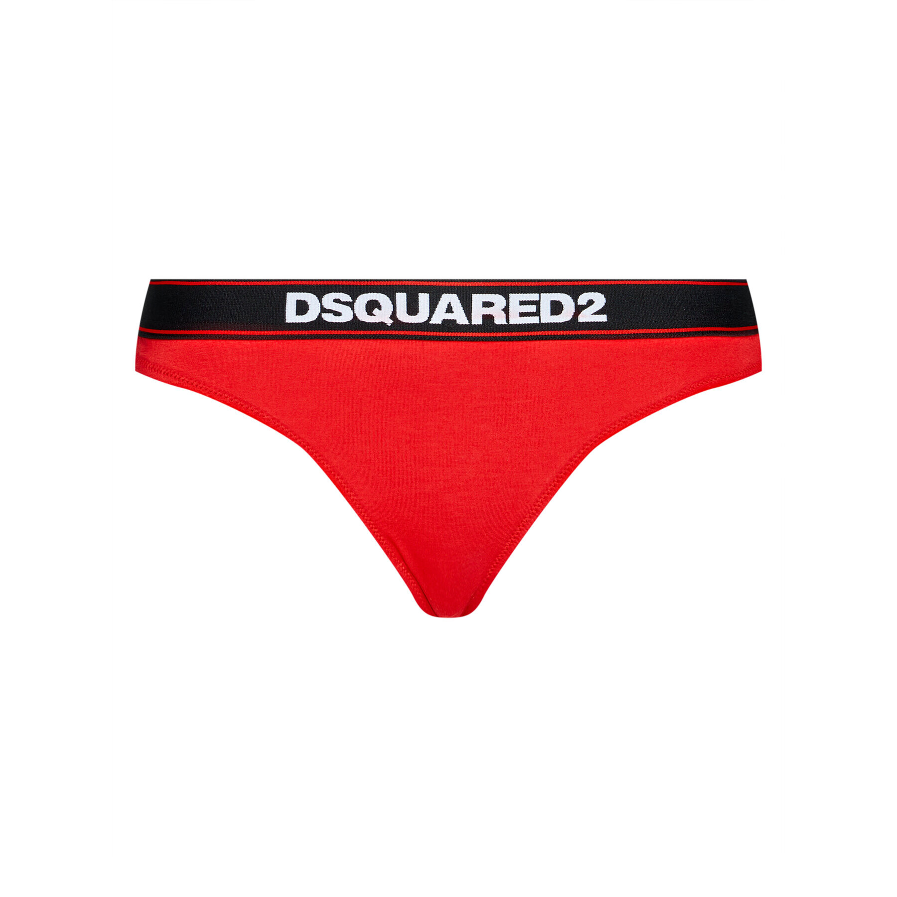 Dsquared2 Underwear Brazílske nohavičky D8L612480 Červená - Pepit.sk