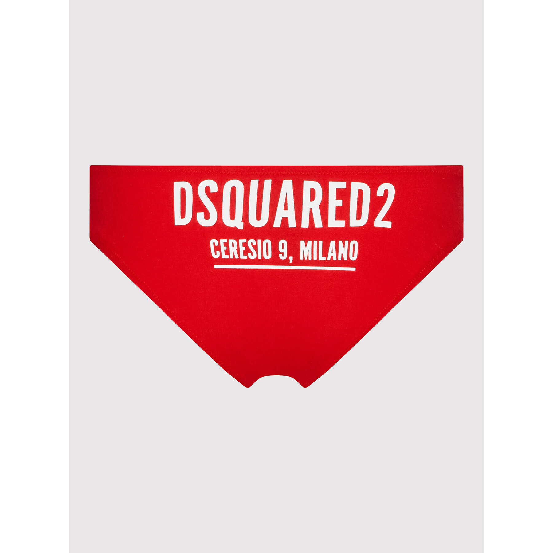 Dsquared2 Underwear Klasické nohavičky D8L613900 Červená - Pepit.sk