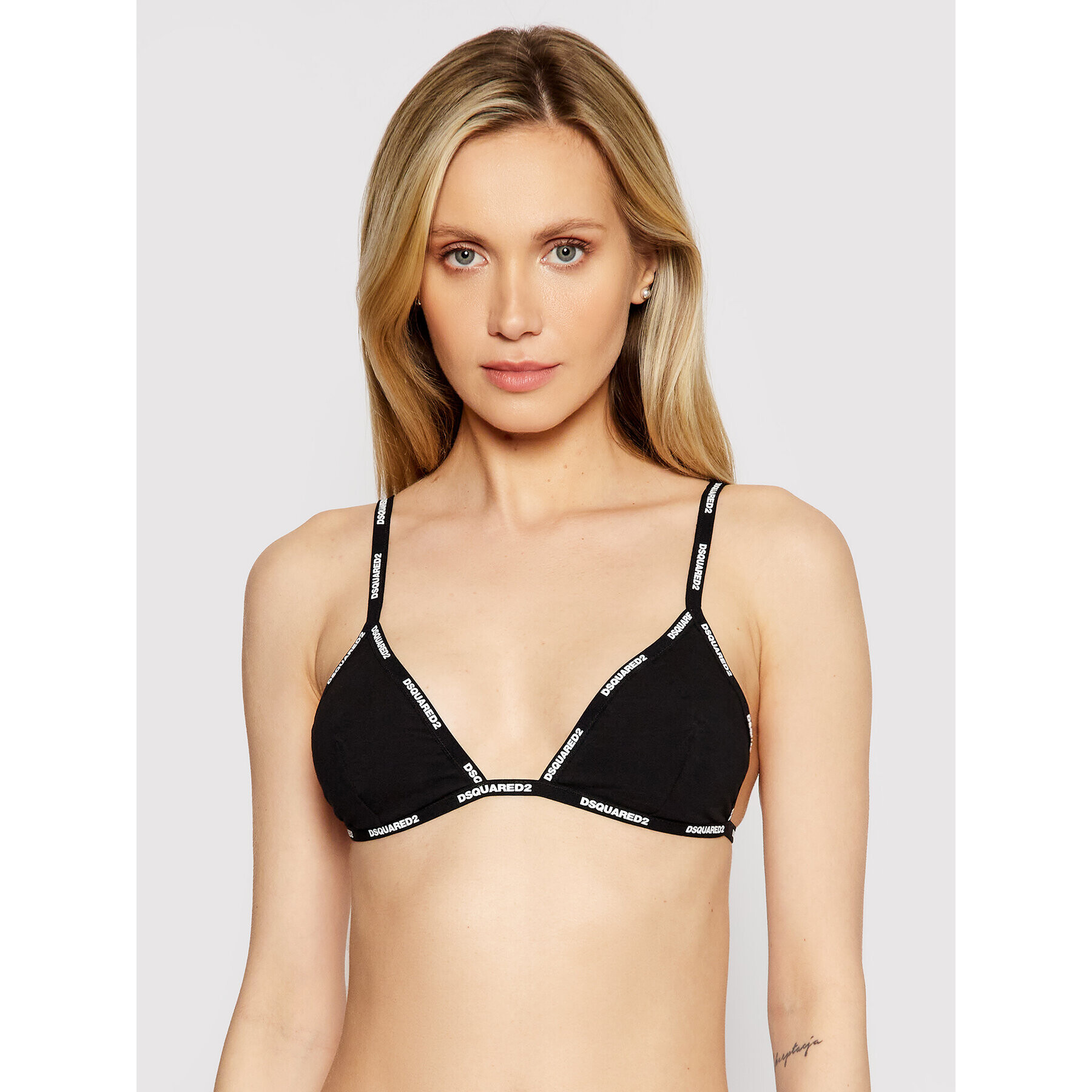 Dsquared2 Underwear Podprsenka Bralette D8BX63190 Čierna - Pepit.sk