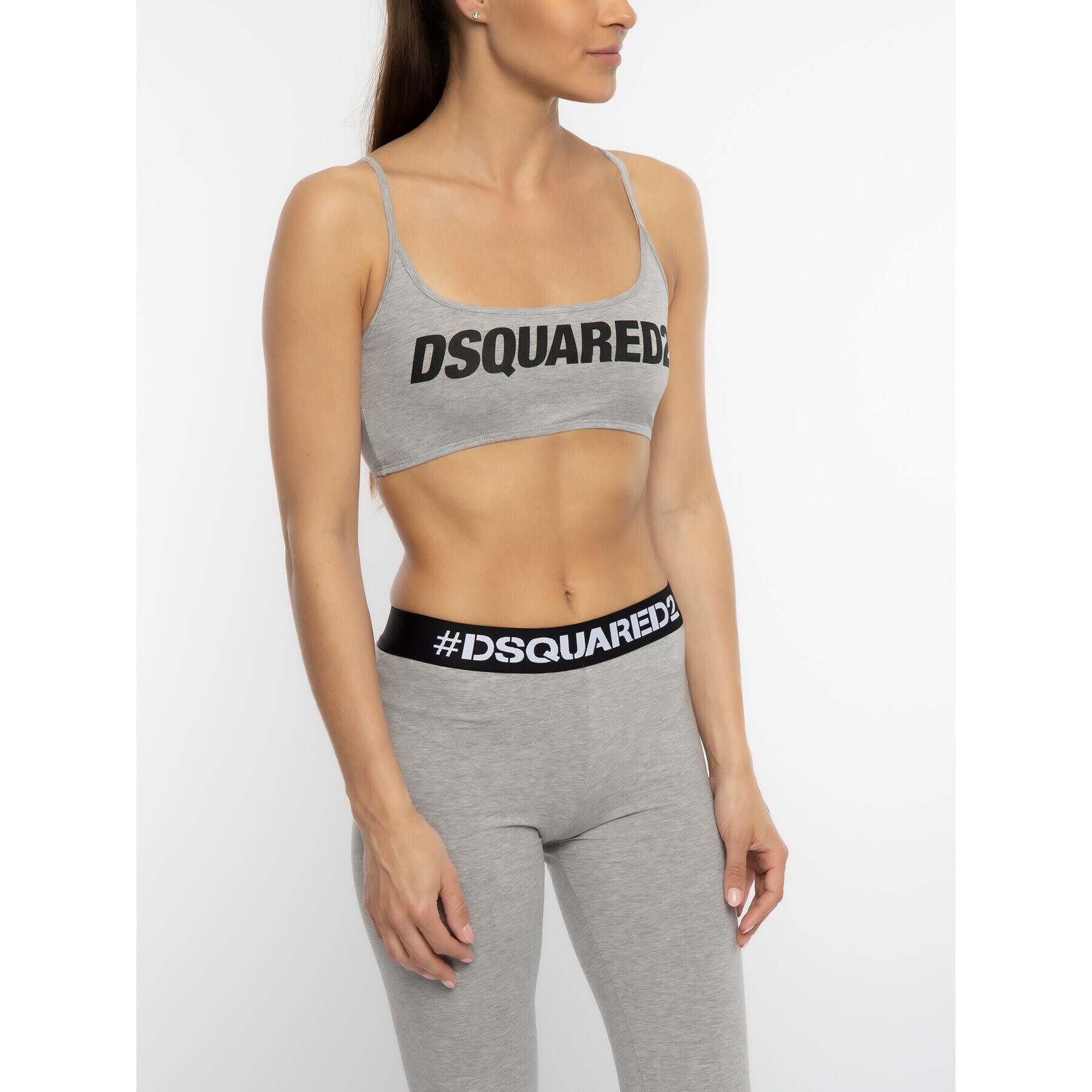 Dsquared2 Underwear Podprsenkový top D8RG32360 Sivá - Pepit.sk