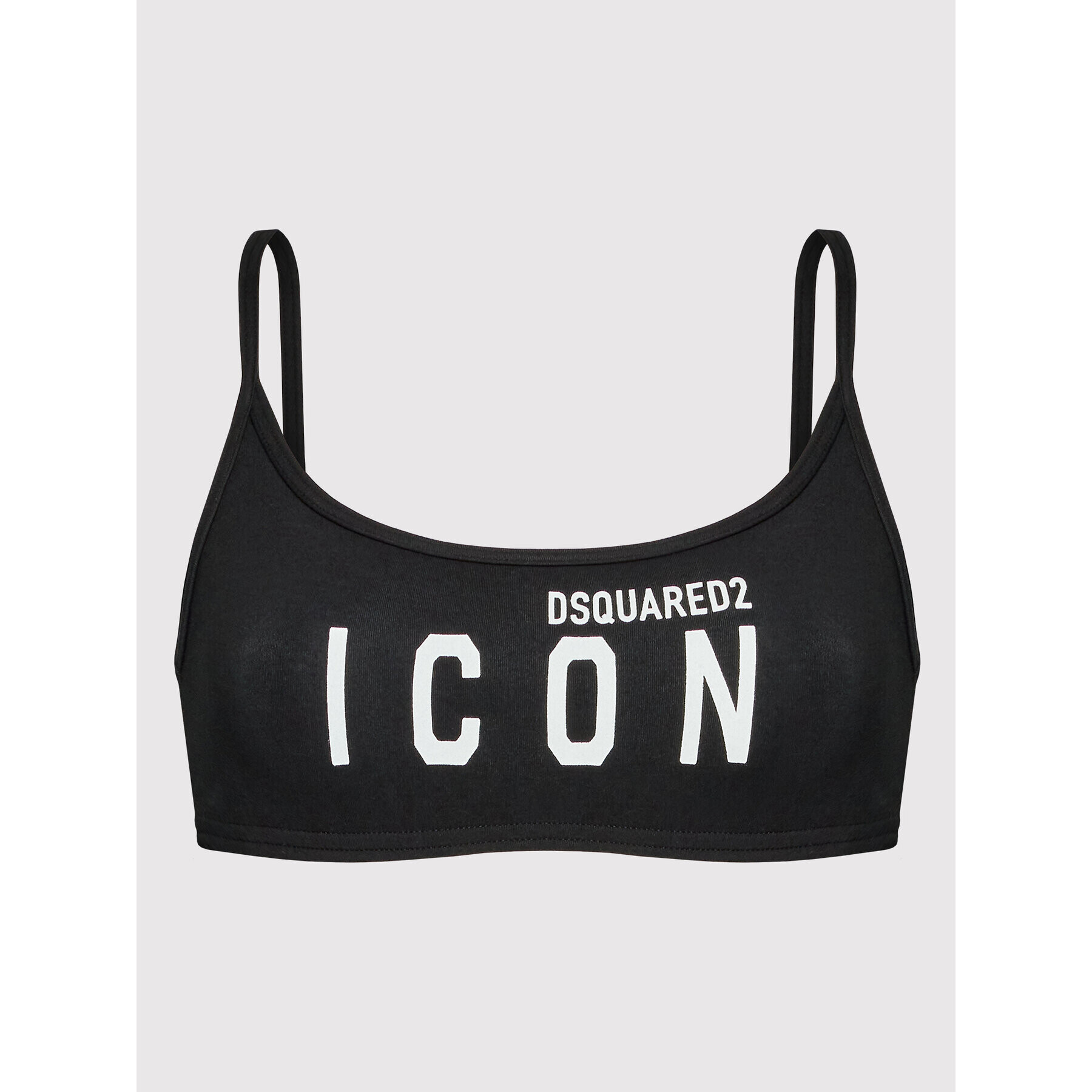 Dsquared2 Underwear Podprsenkový top D8RG33850 Čierna - Pepit.sk