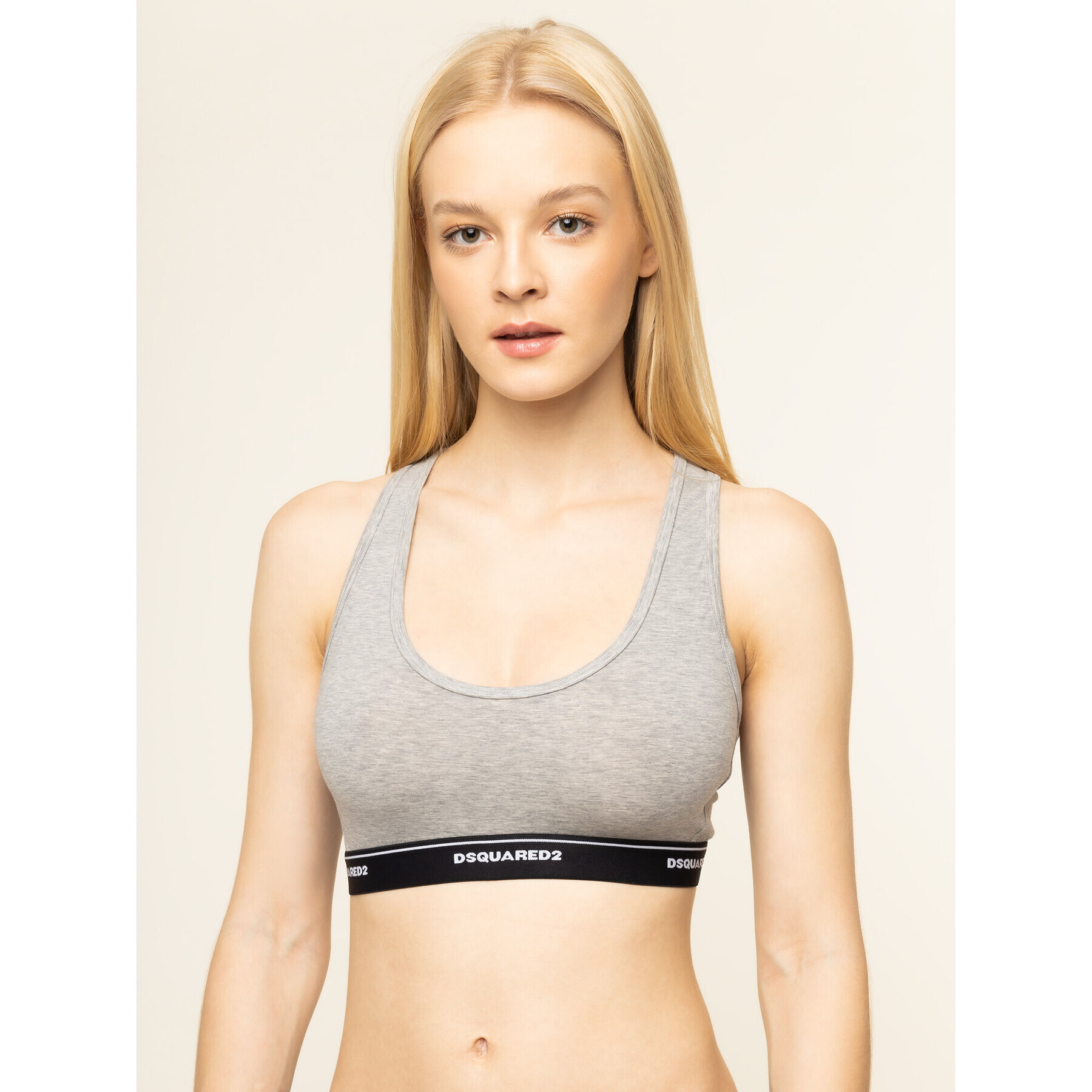 Dsquared2 Underwear Súprava 2 podprseniek Bra Top D8X521800.26202 Sivá - Pepit.sk