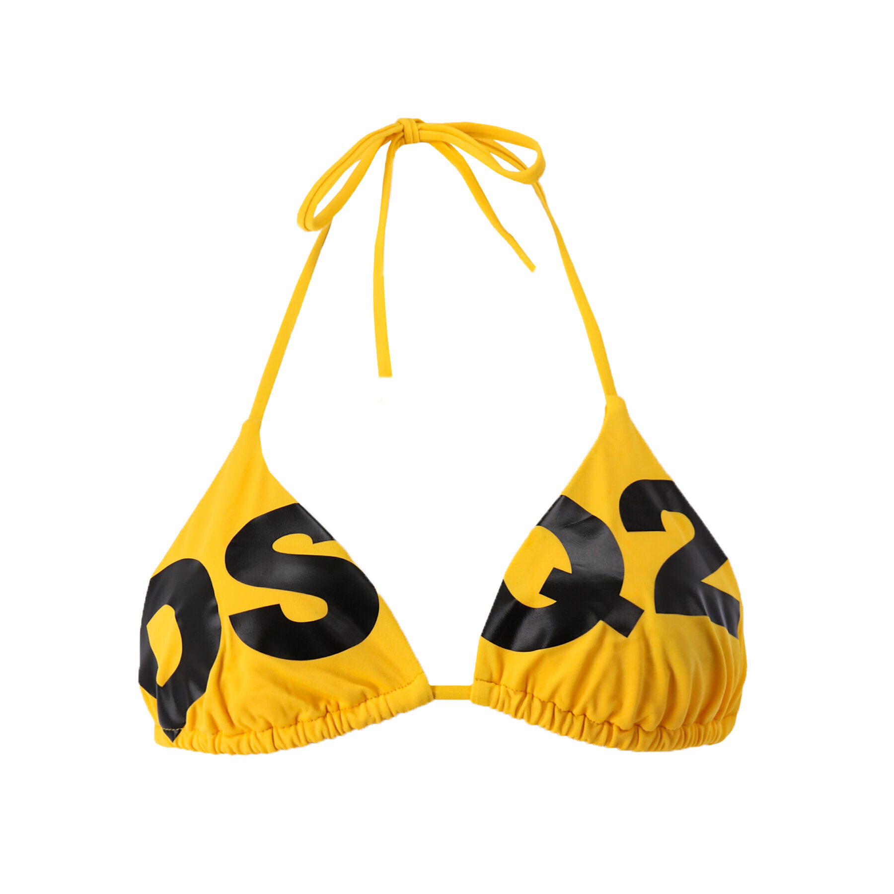 Dsquared2 Underwear Vrchný diel bikín Triangle D6BX62440 Žltá - Pepit.sk