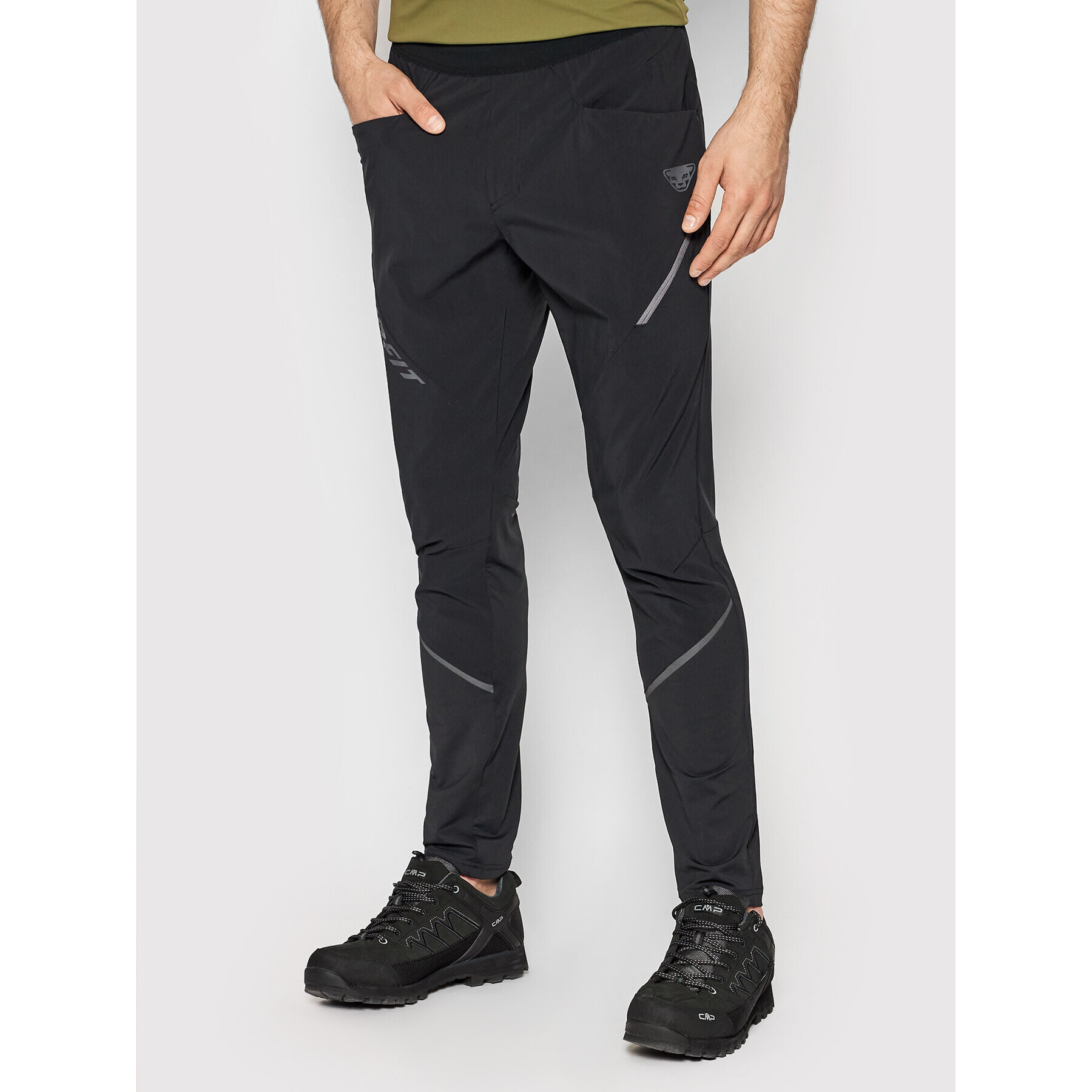 Dynafit Outdoorové nohavice Transalper Hybrid 08-71182 Čierna Athletic Fit - Pepit.sk