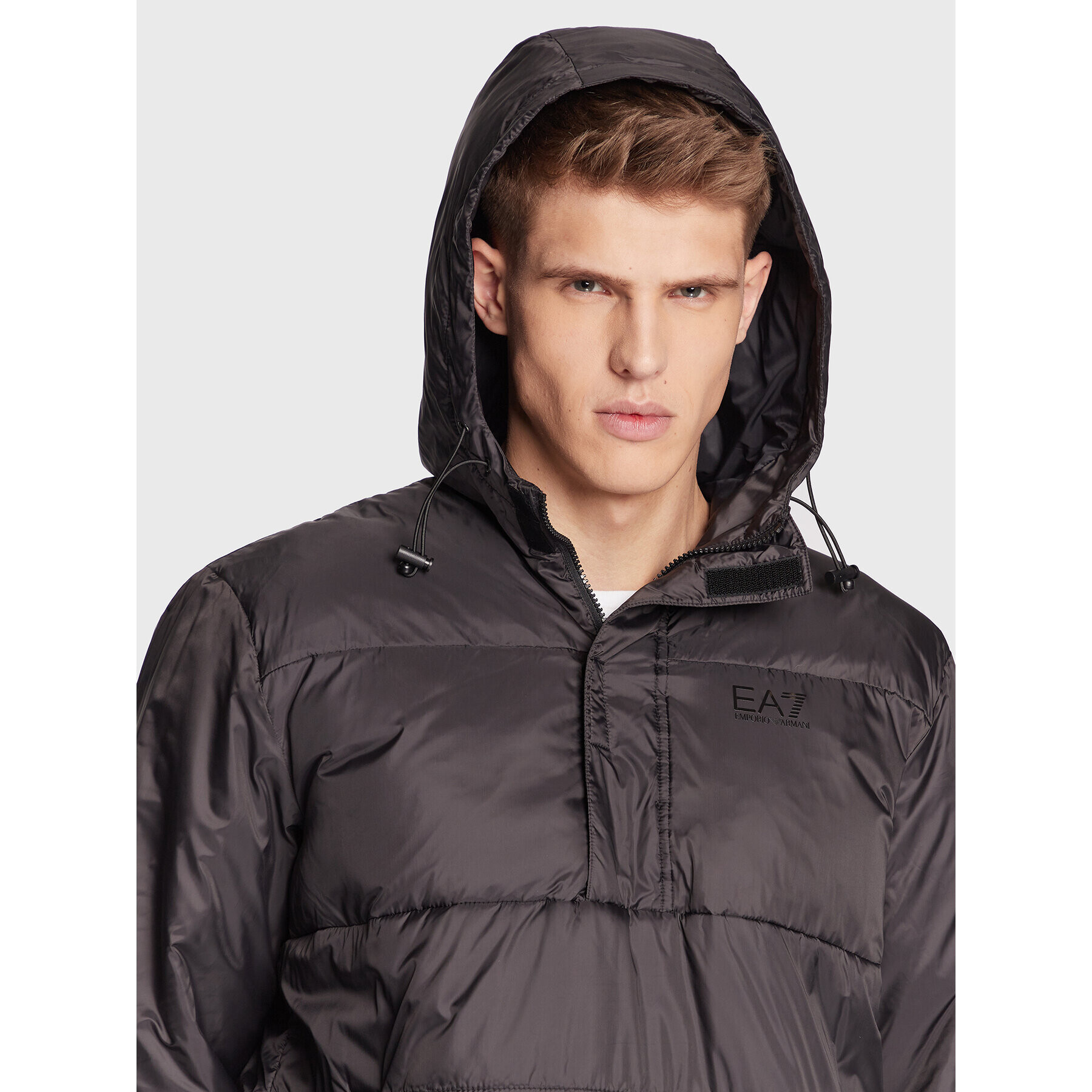 EA7 Emporio Armani Bunda anorak 6LPB26 PN5ZZ 1200 Čierna Regular Fit - Pepit.sk